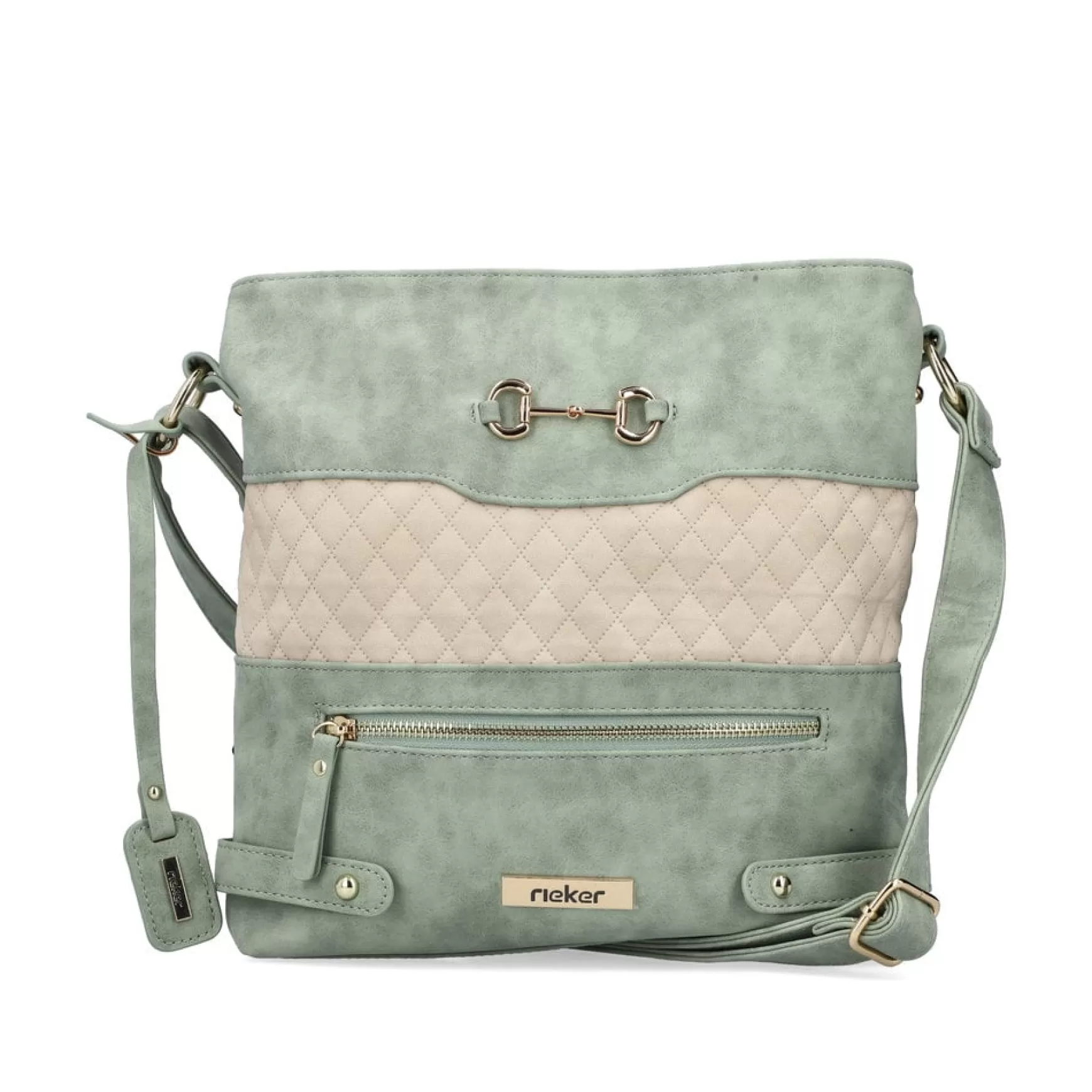 | Shoulder Bag Mint Green-Light Beige-Rieker Sale