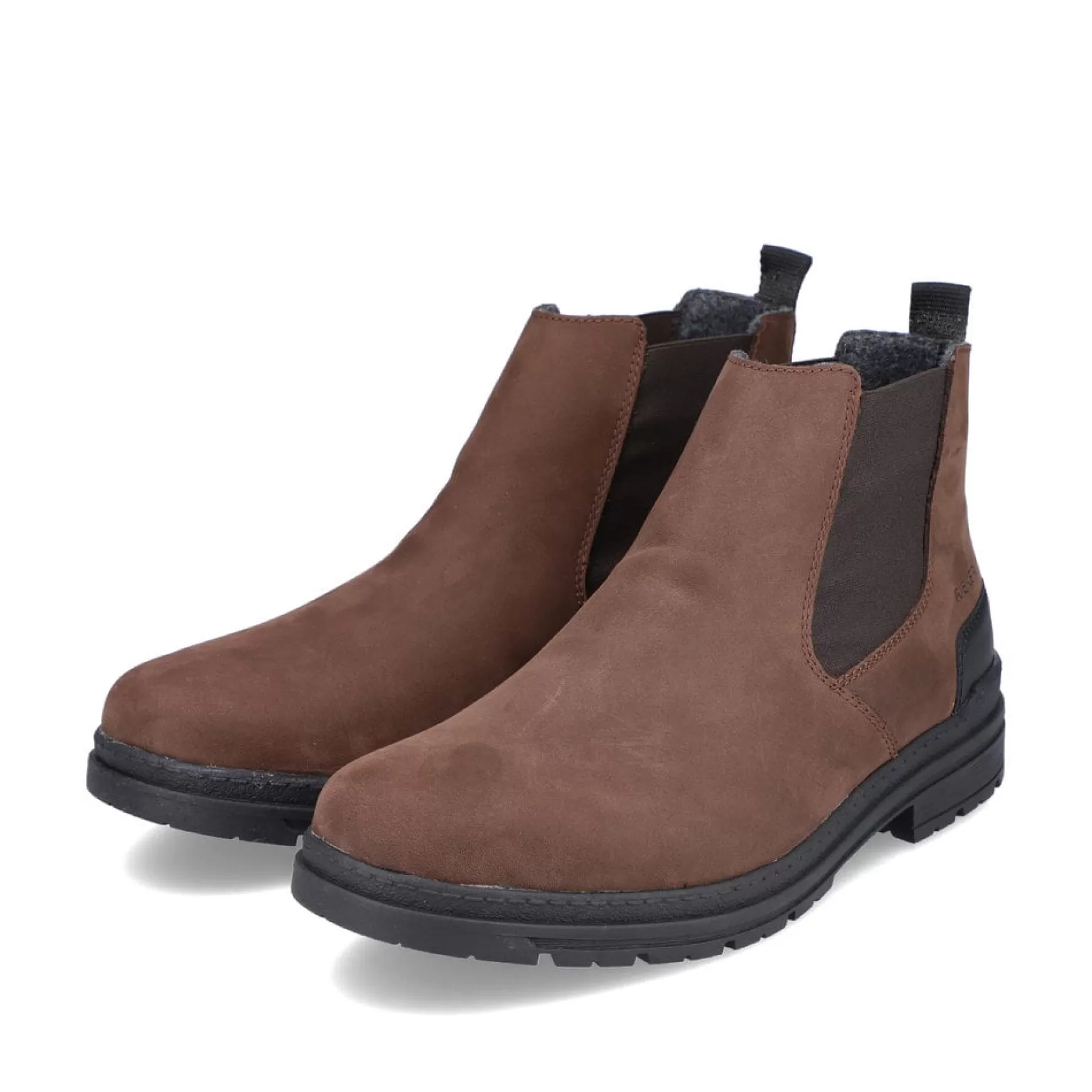 Men'S Chelsea Boots Caramel Brown-Rieker Cheap