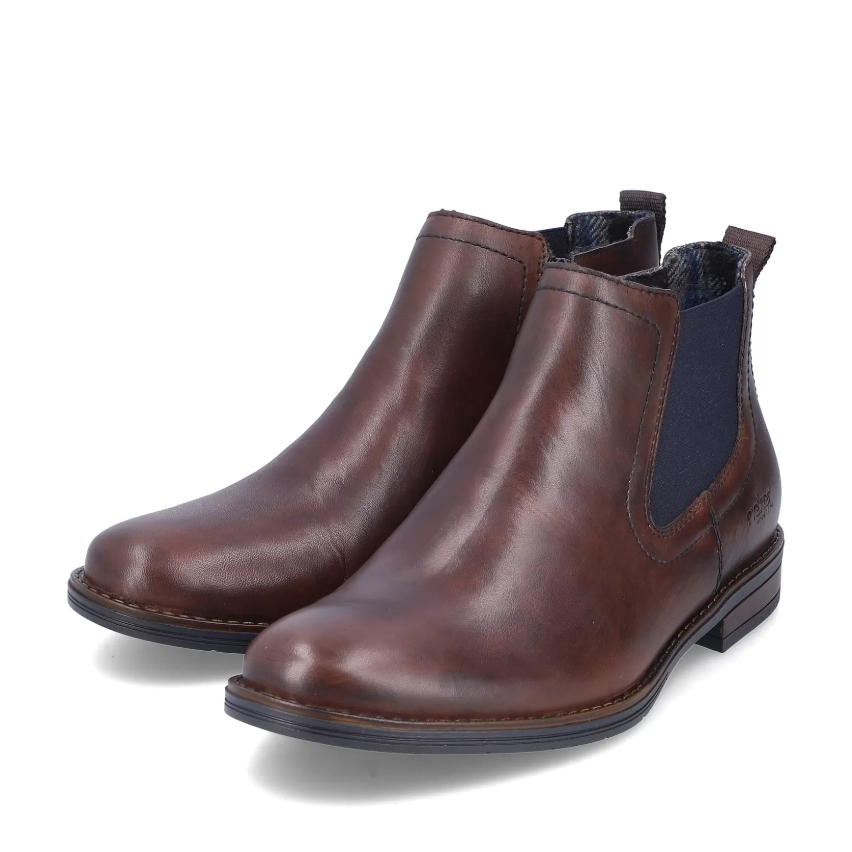 Men'S Chelsea Boots Chestnut Brown-Rieker Flash Sale