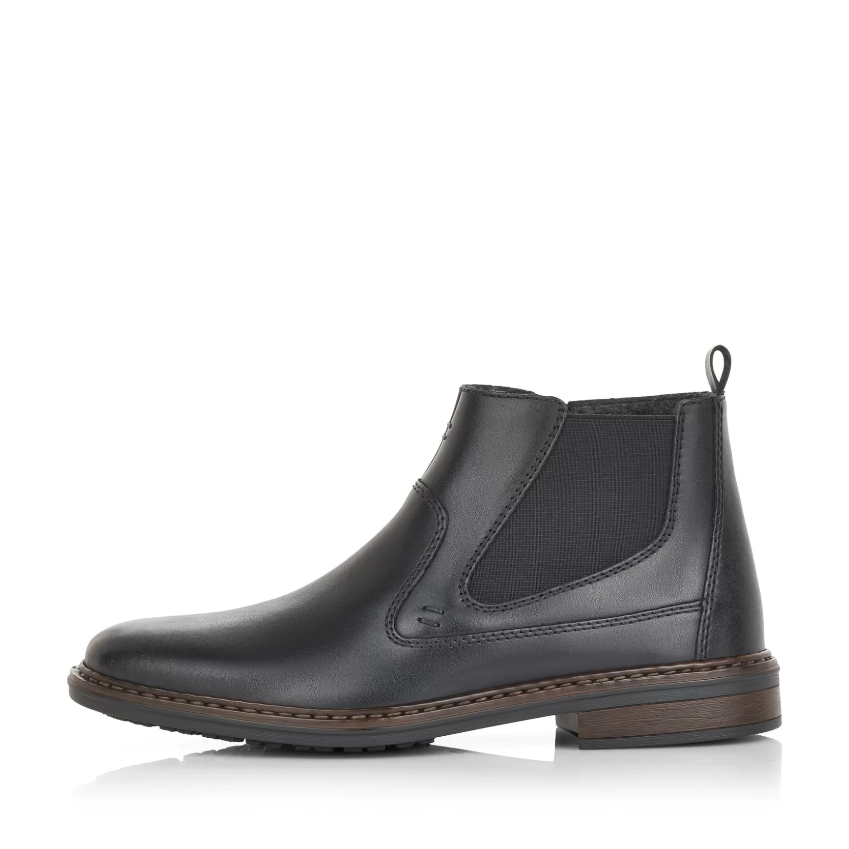 Men'S Chelsea Boots Jet Black-Rieker Flash Sale