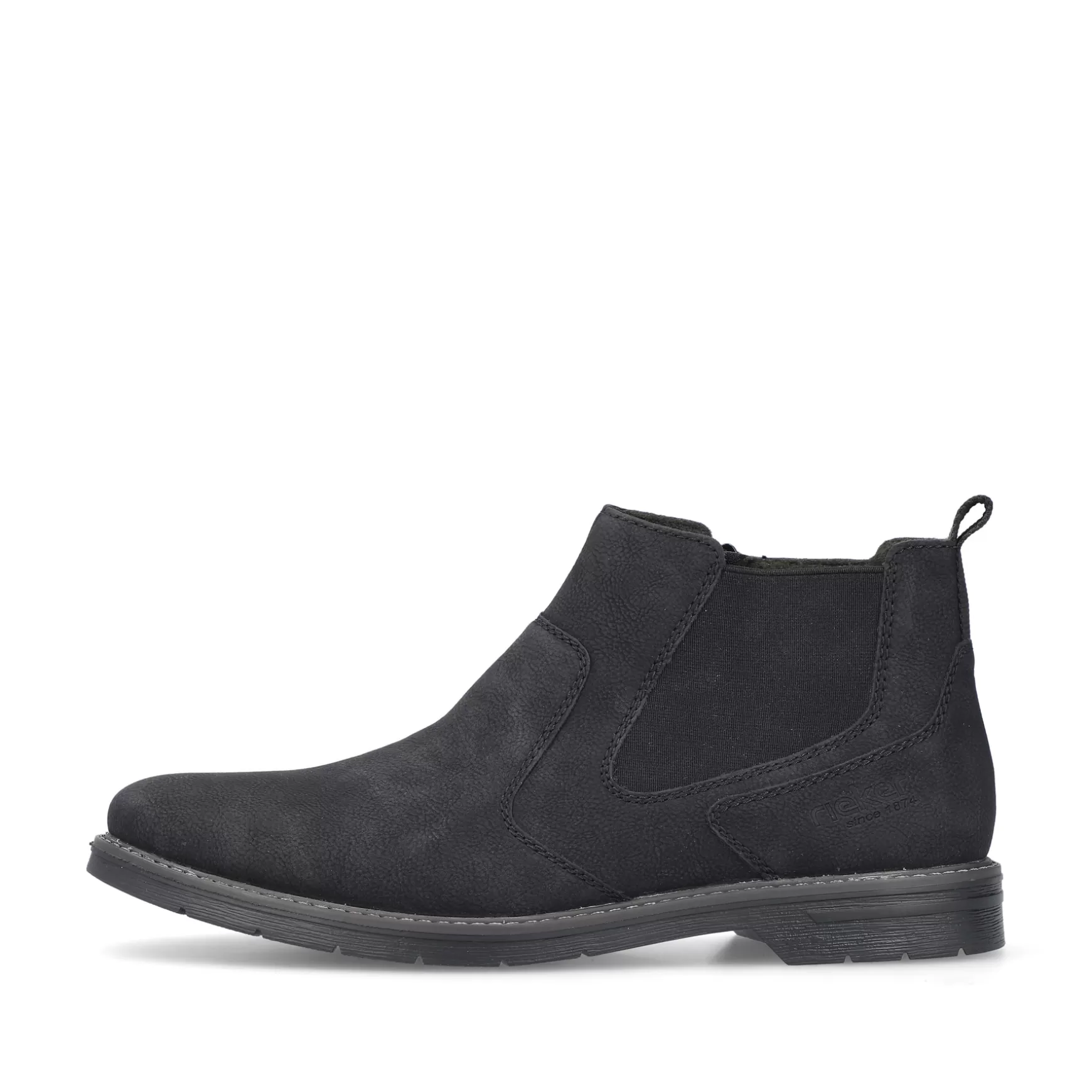 Men'S Chelsea Boots Jet Black-Rieker Sale