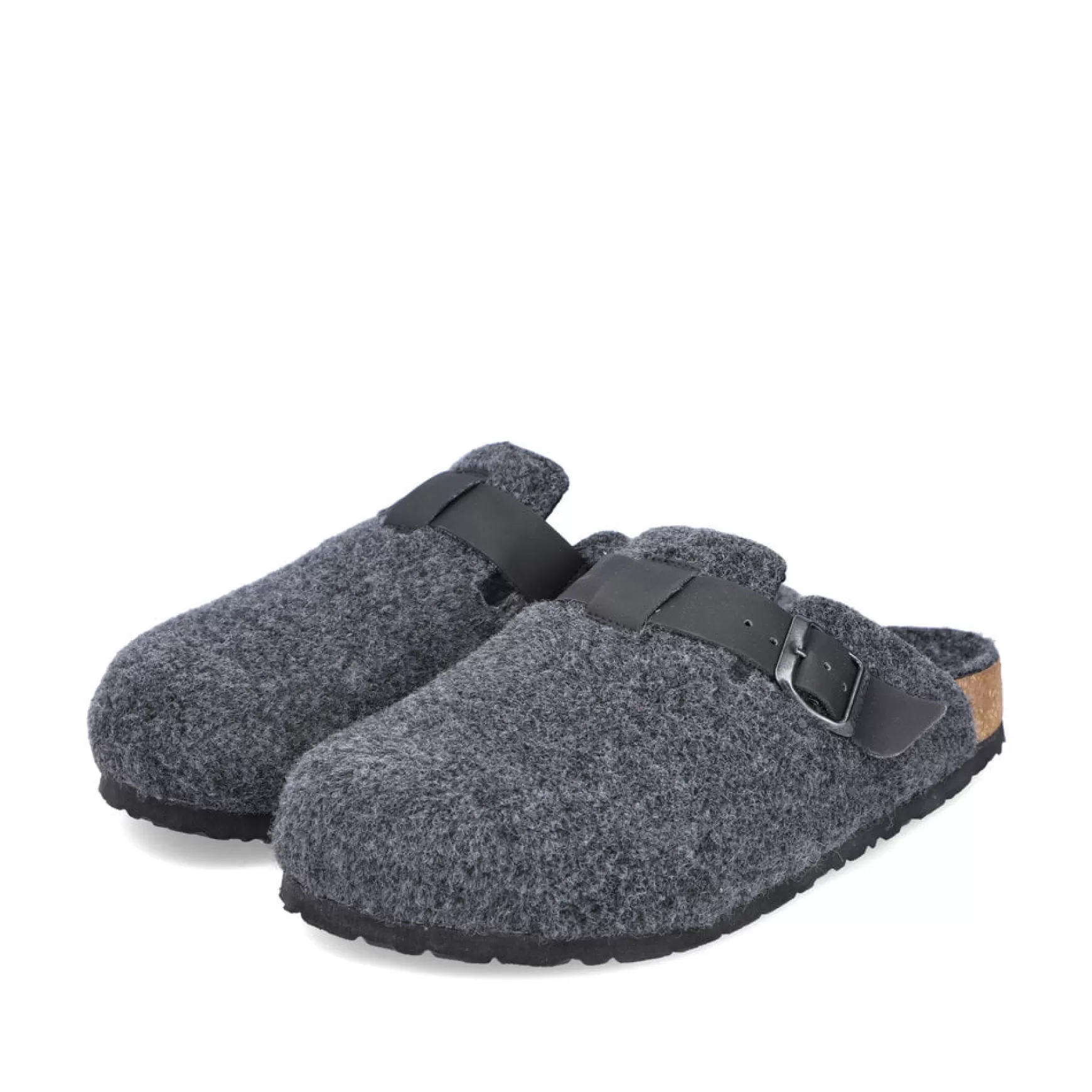 Men'S Clogs Asphalt Gray-Rieker Hot