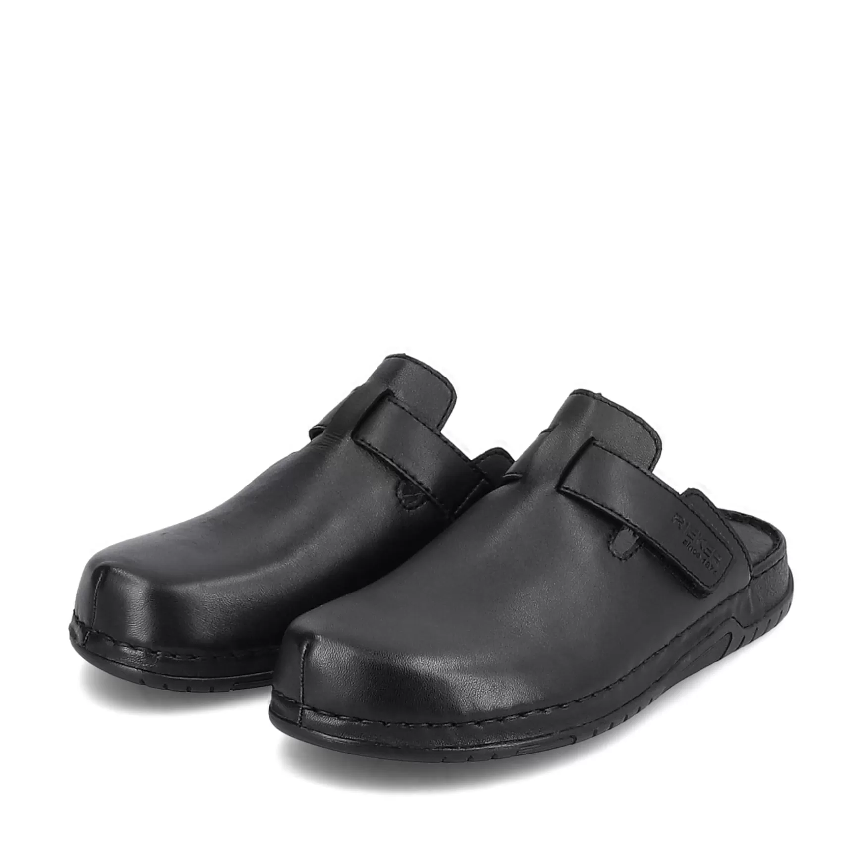 Men'S Clogs Night Black-Rieker Clearance