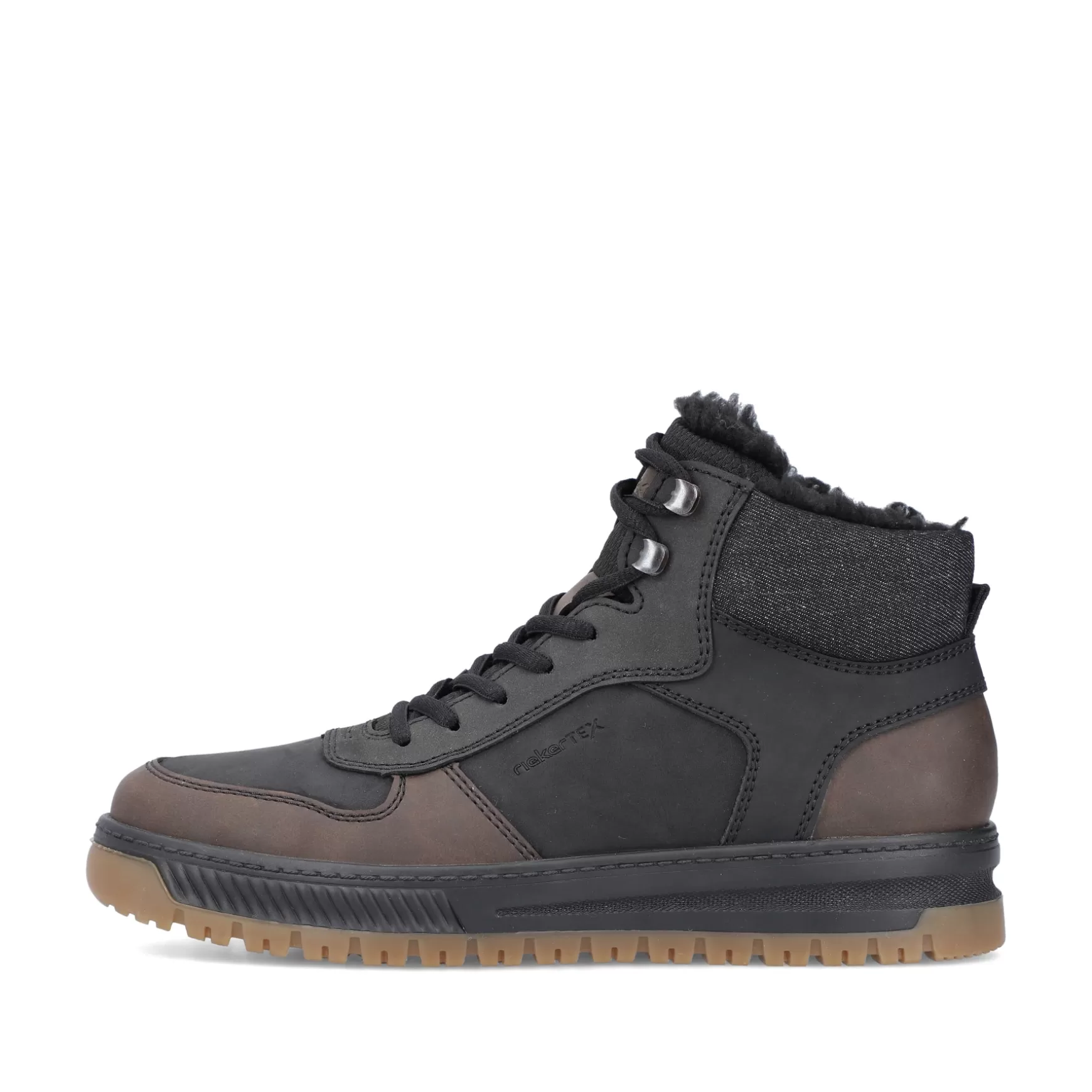 Men'S Corded Boots Asphalt Black-Rieker Online