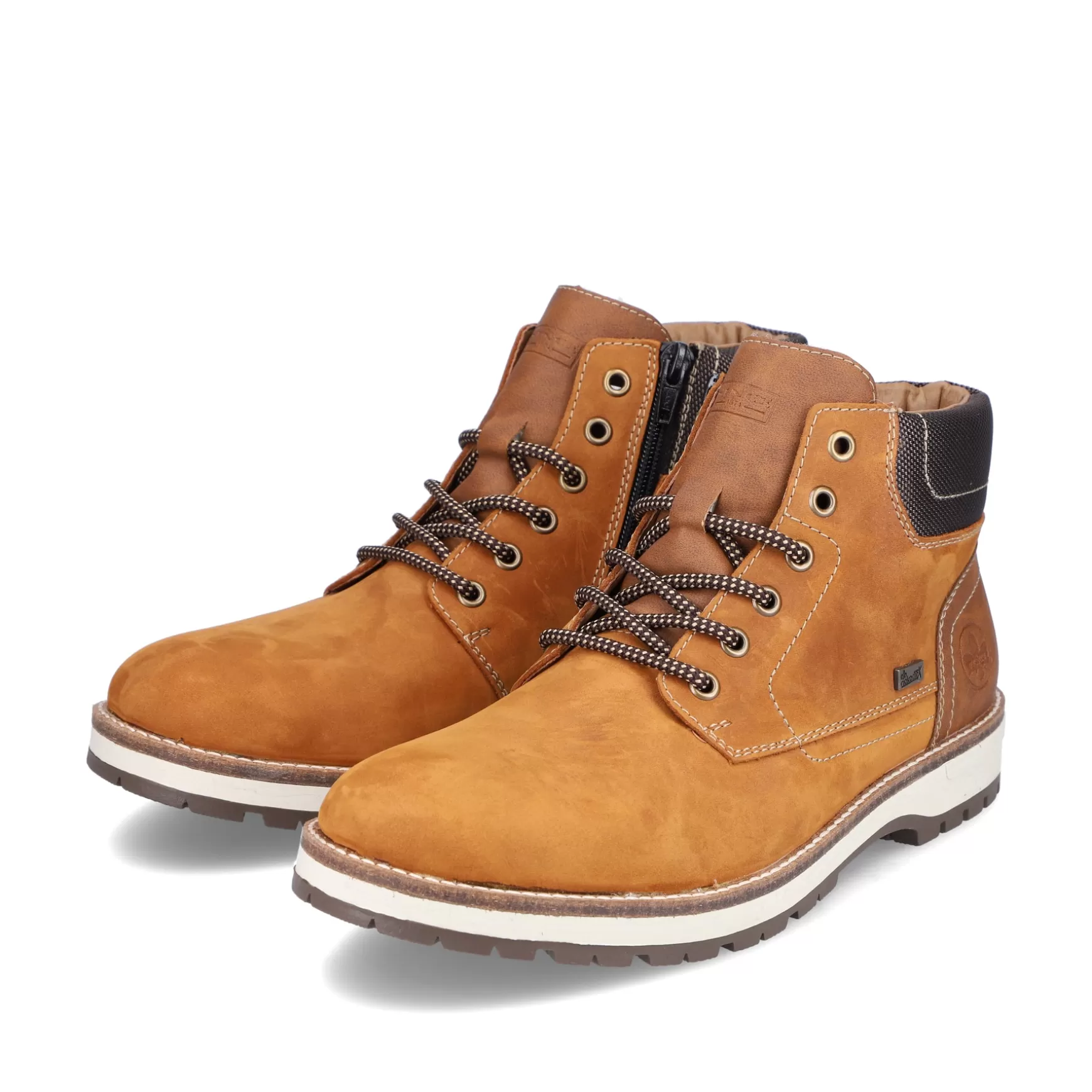 Men'S Corded Boots Caramel Brown-Rieker Best Sale