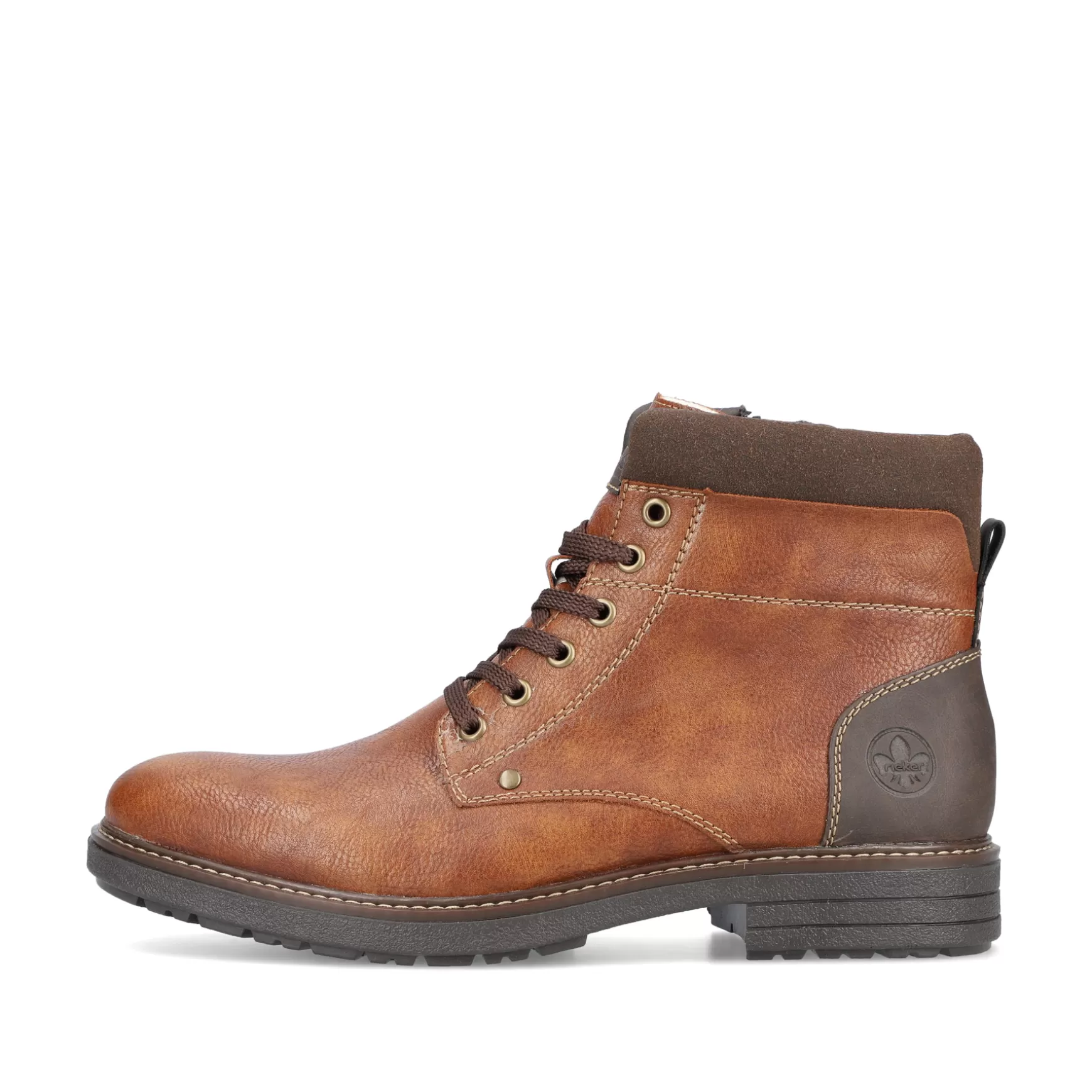 Men'S Corded Boots Caramel Brown-Rieker Cheap