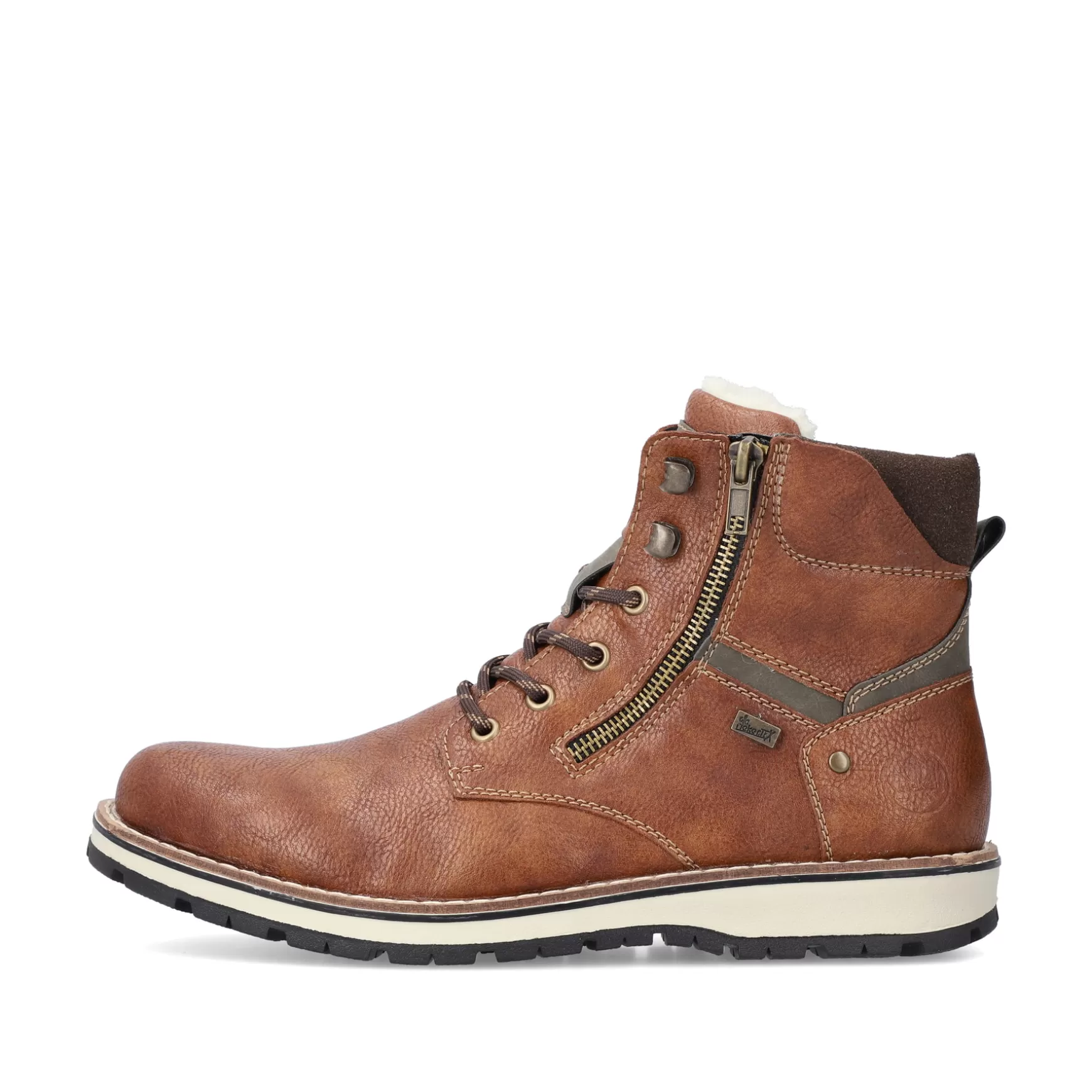 Men'S Corded Boots Caramel Brown-Rieker Discount