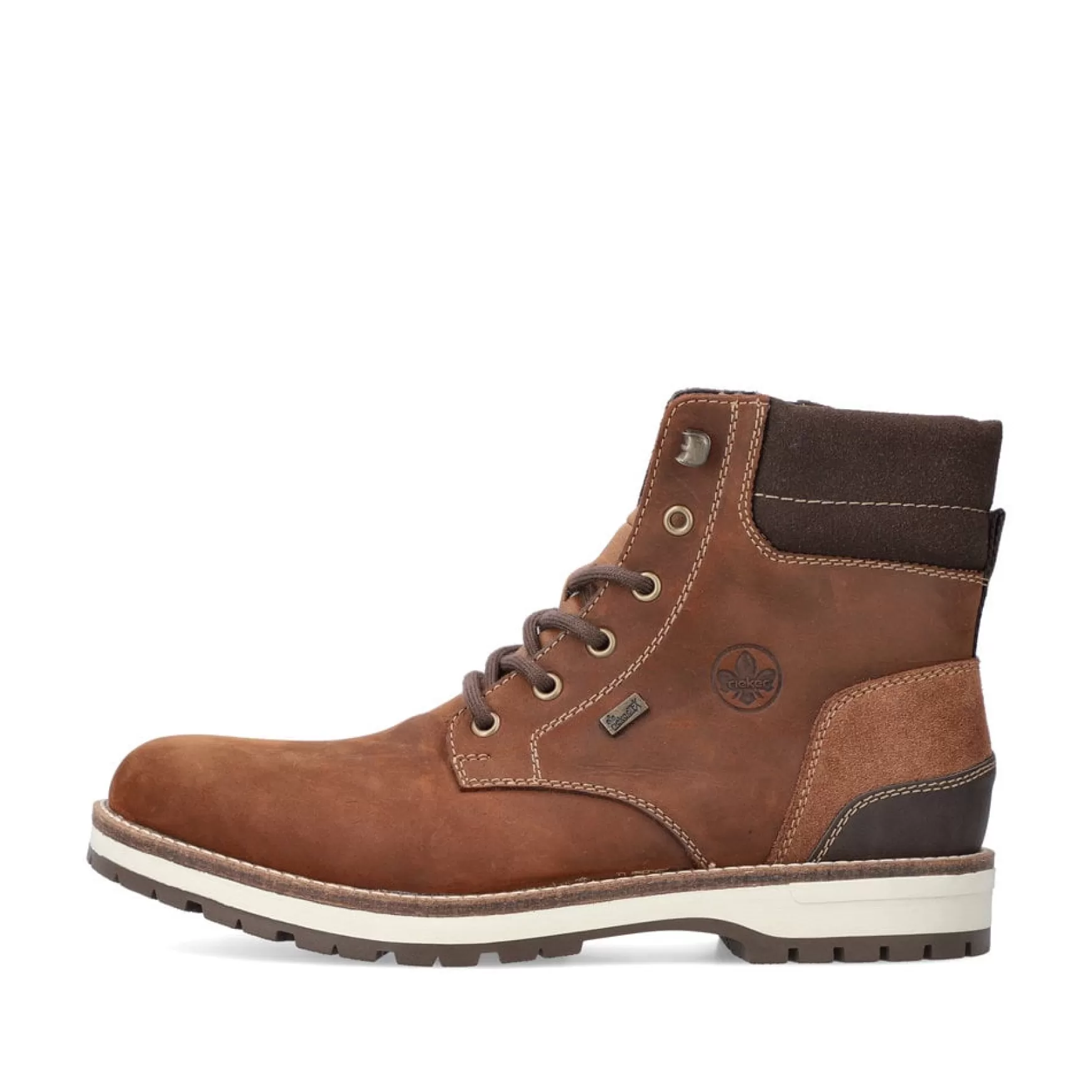 Men'S Corded Boots Chestnut Brown-Rieker Clearance