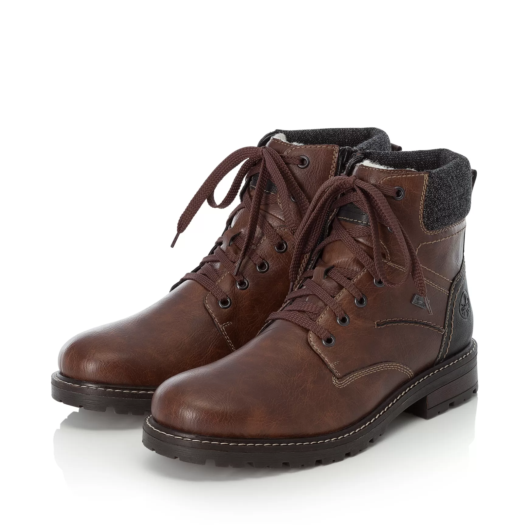 Men'S Corded Boots Chestnut Brown-Rieker Best Sale