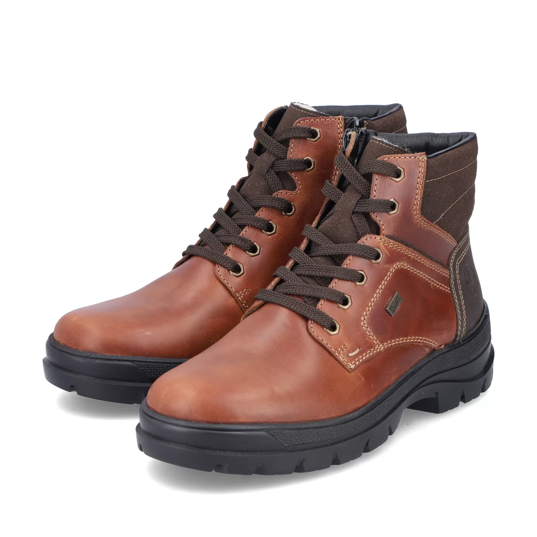 Men'S Corded Boots Chestnut Brown-Rieker Clearance