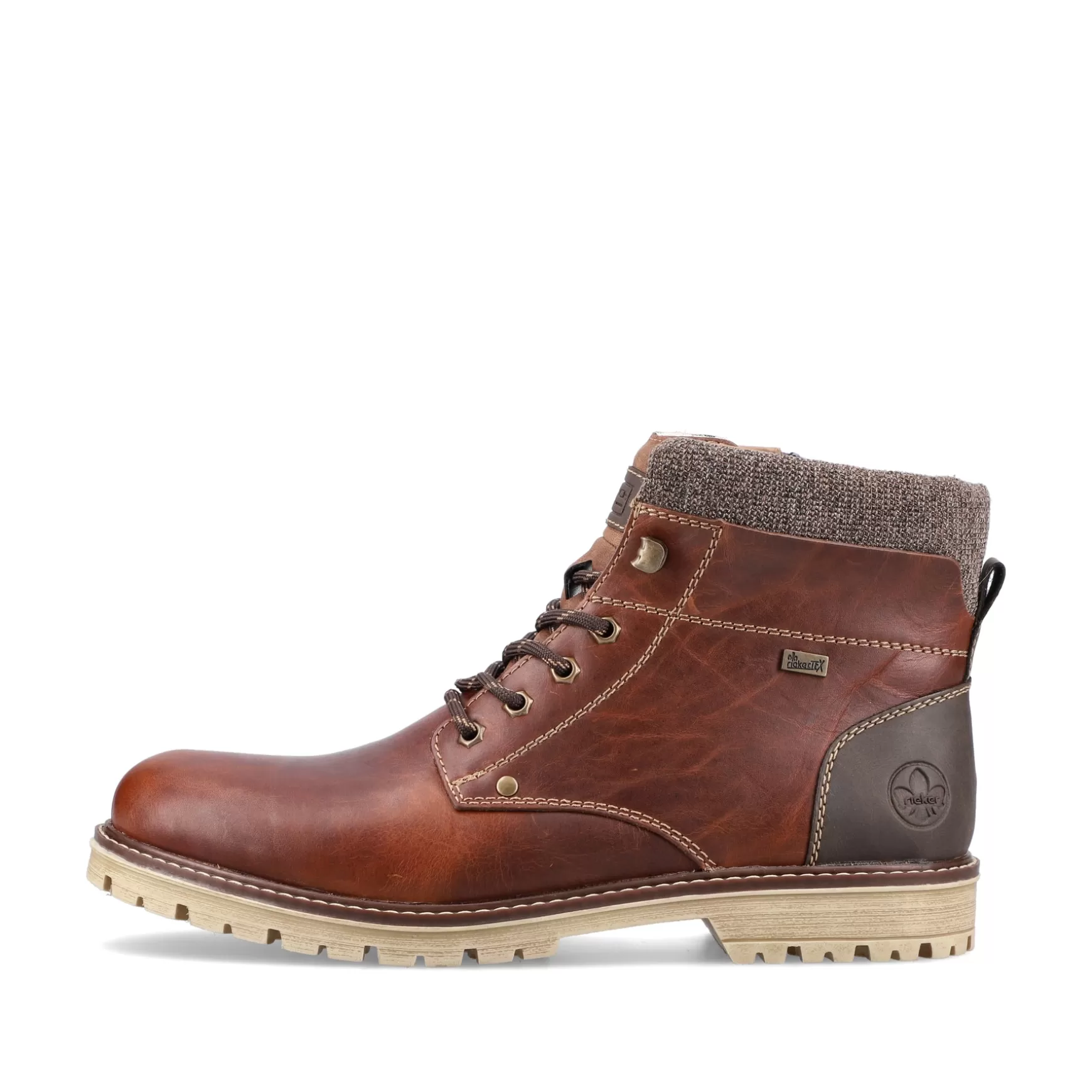 Men'S Corded Boots Chestnut Brown-Rieker Flash Sale