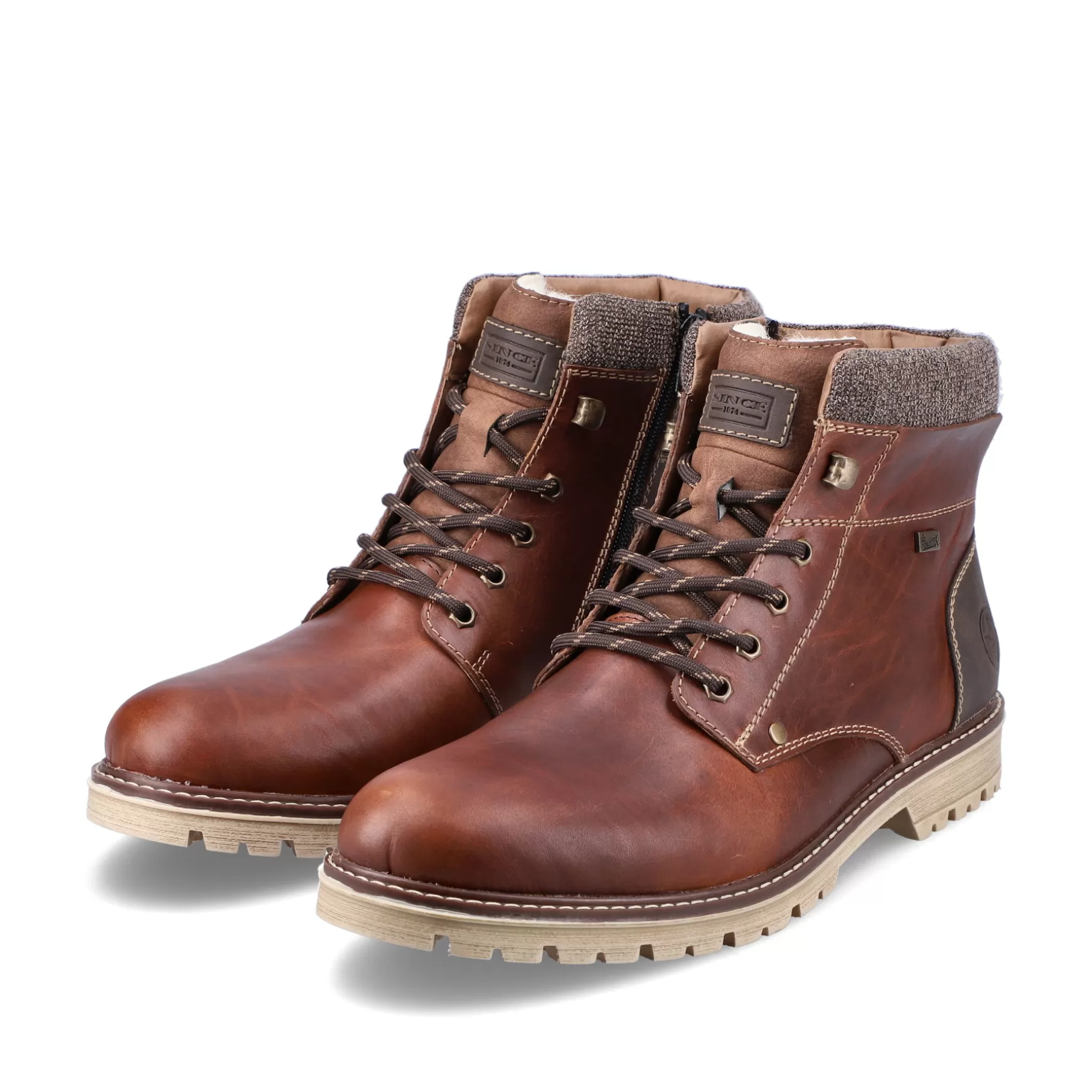 Men'S Corded Boots Chestnut Brown-Rieker Flash Sale