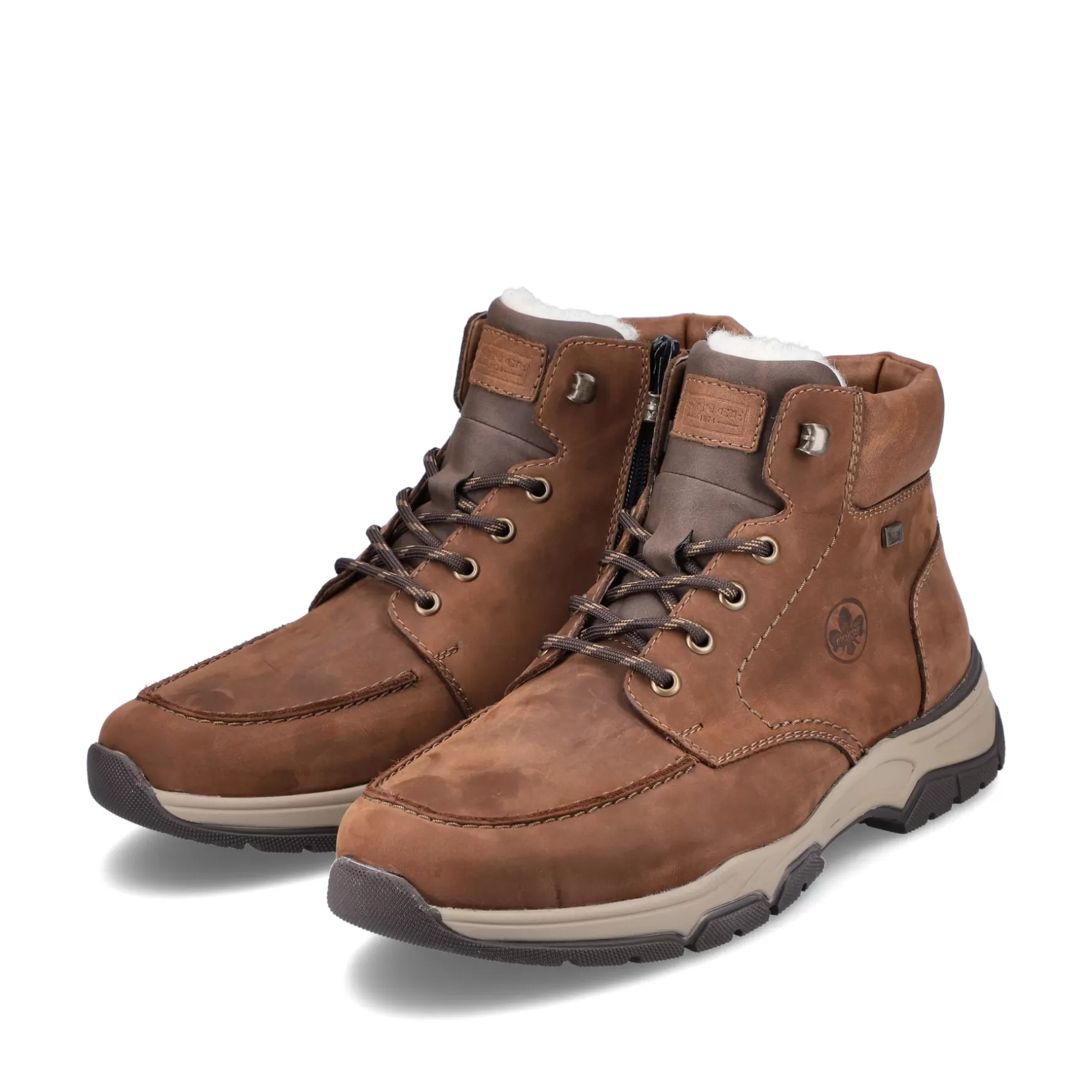 Men'S Corded Boots Cinnamon Brown-Rieker Clearance