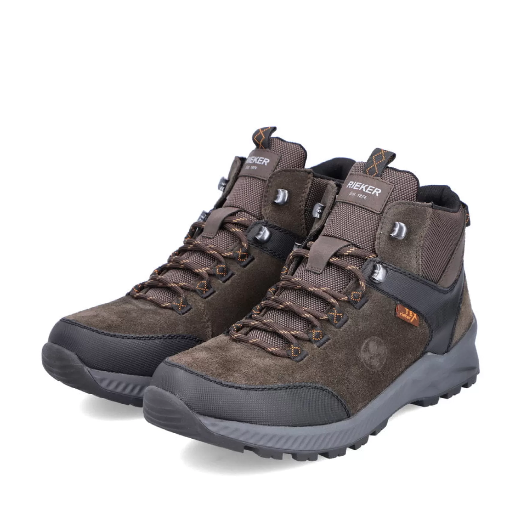 Men'S Corded Boots Coffee Brown-Rieker Online