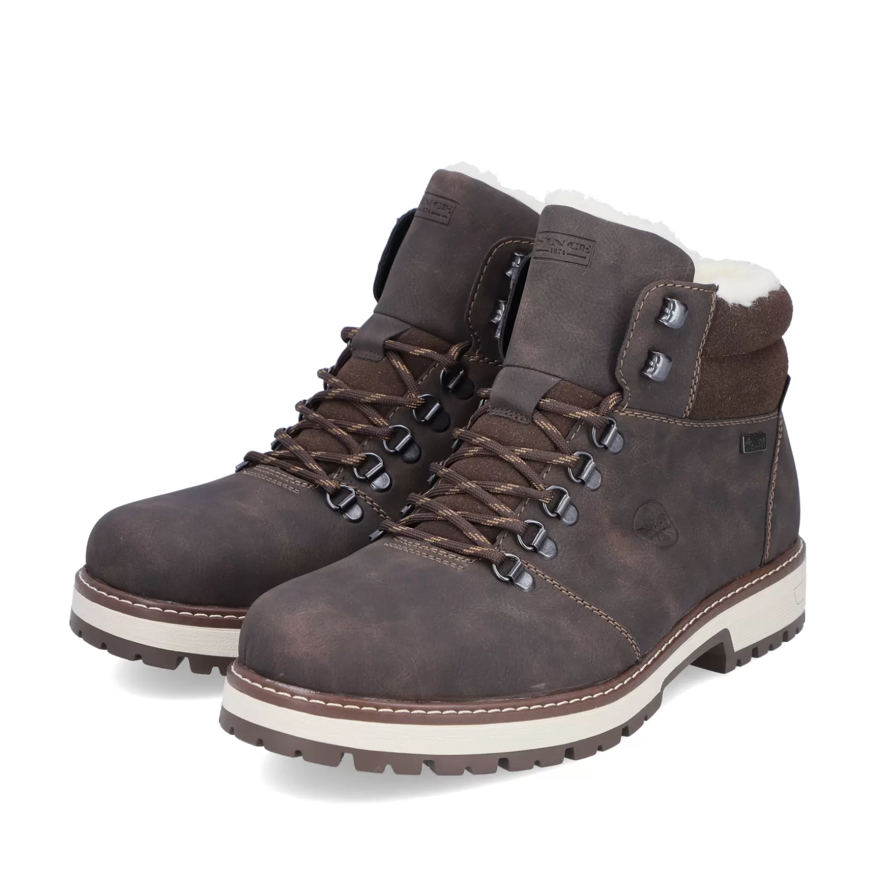 Men'S Corded Boots Coffee Brown-Rieker Flash Sale