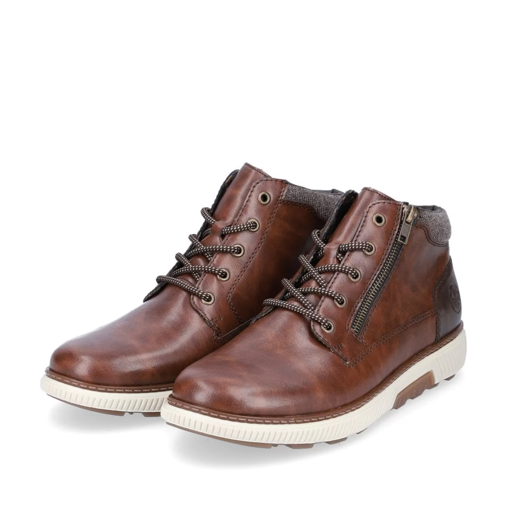 Men'S Corded Boots Coffee Brown-Rieker Hot