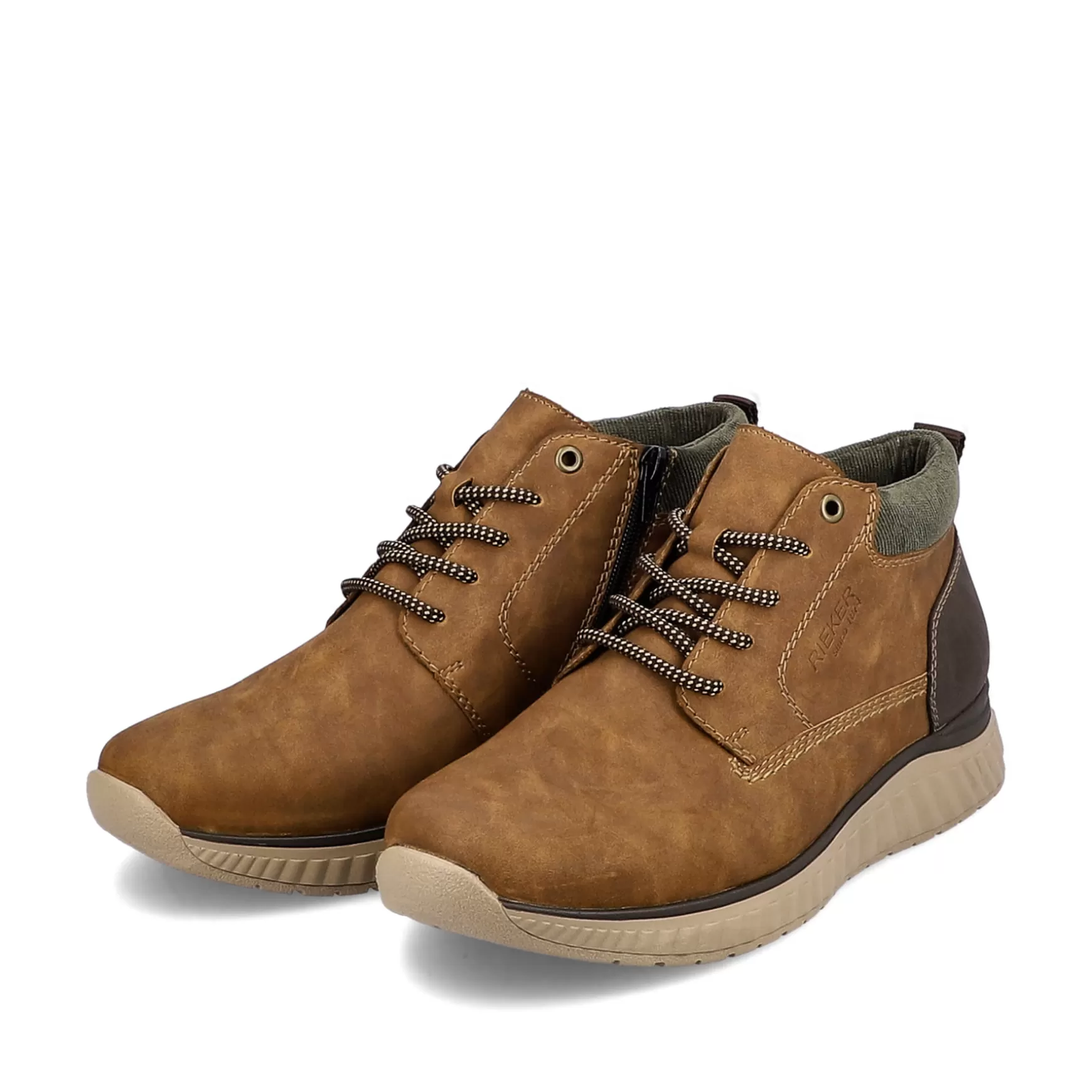 Men'S Corded Boots Coffee Brown-Rieker Outlet