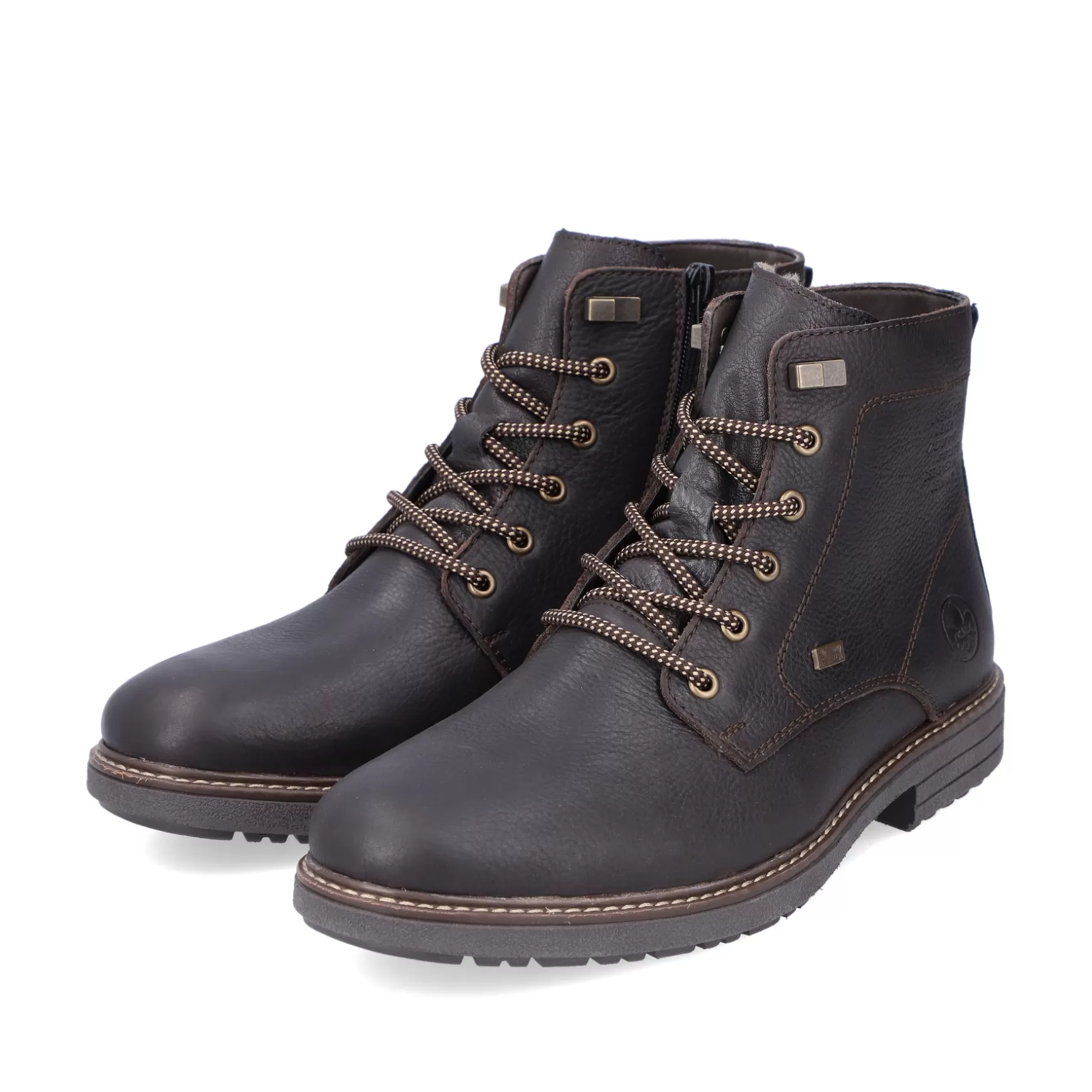 Men'S Corded Boots Coffee Brown-Rieker Hot