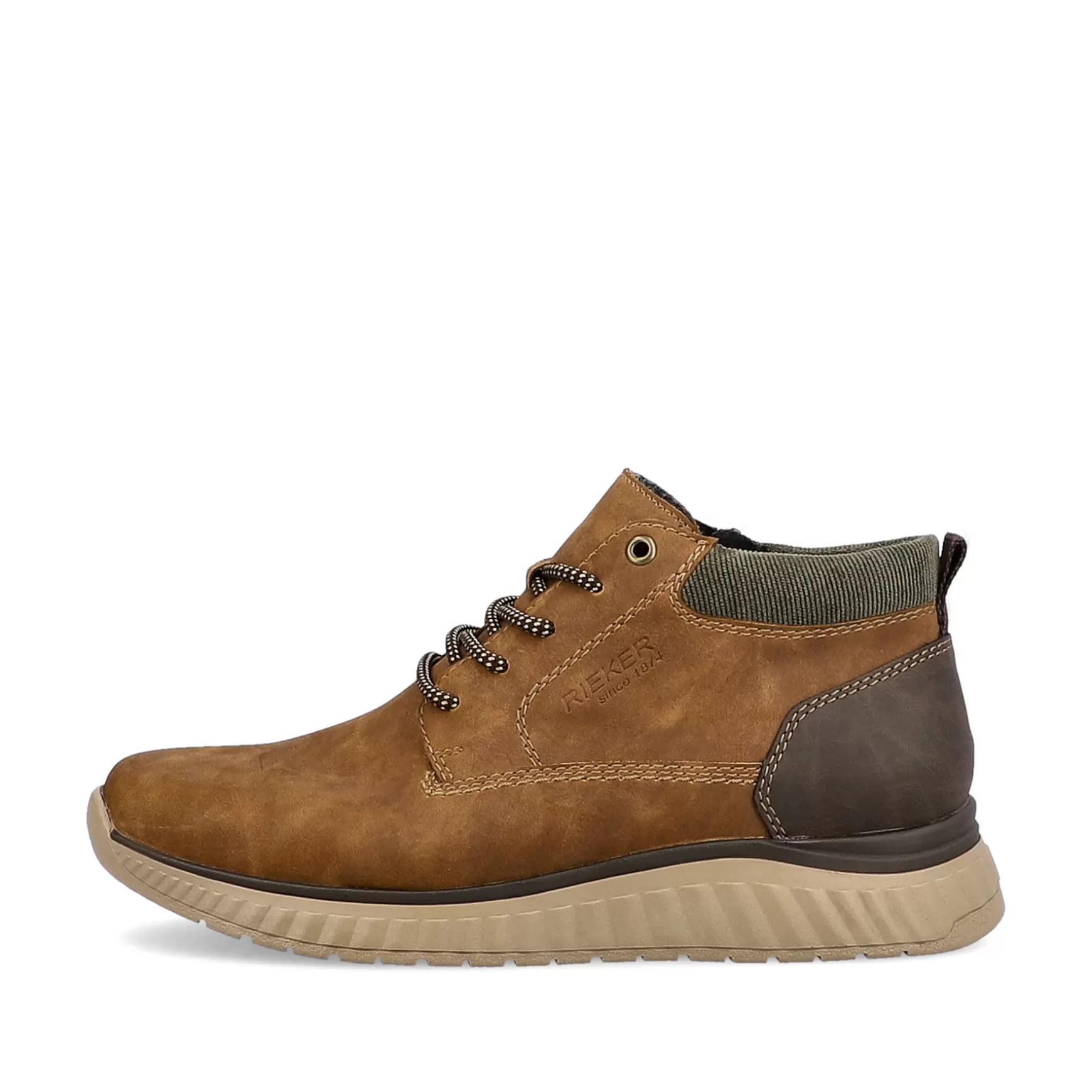 Men'S Corded Boots Coffee Brown-Rieker Outlet