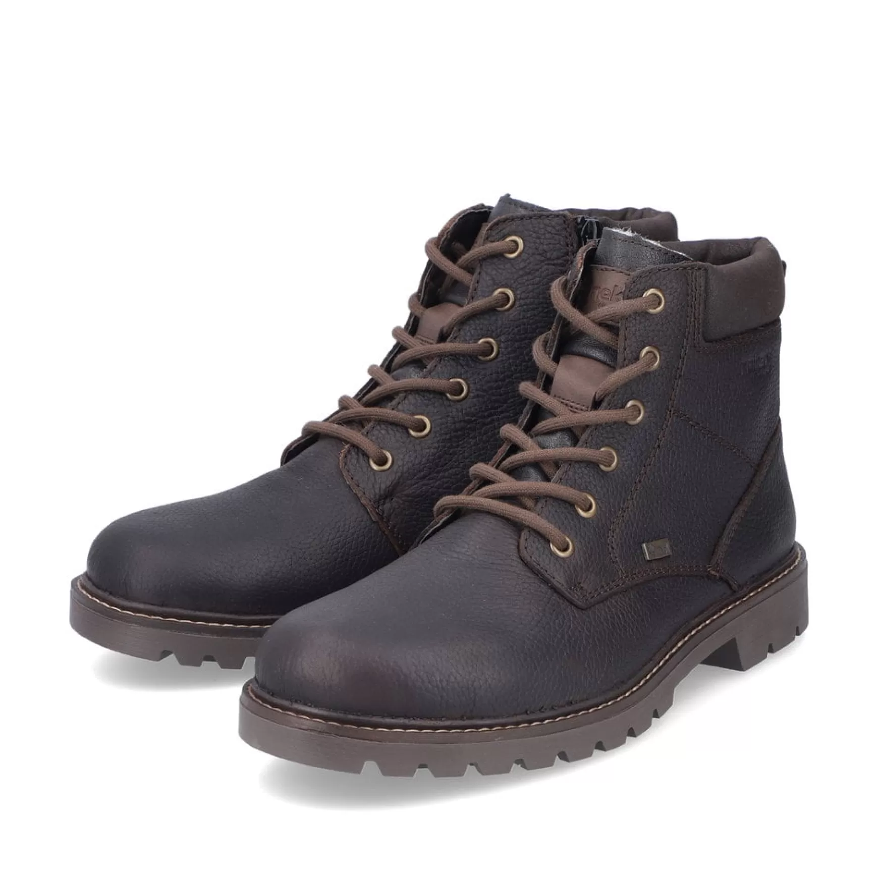 Men'S Corded Boots Dark Brown-Rieker Online