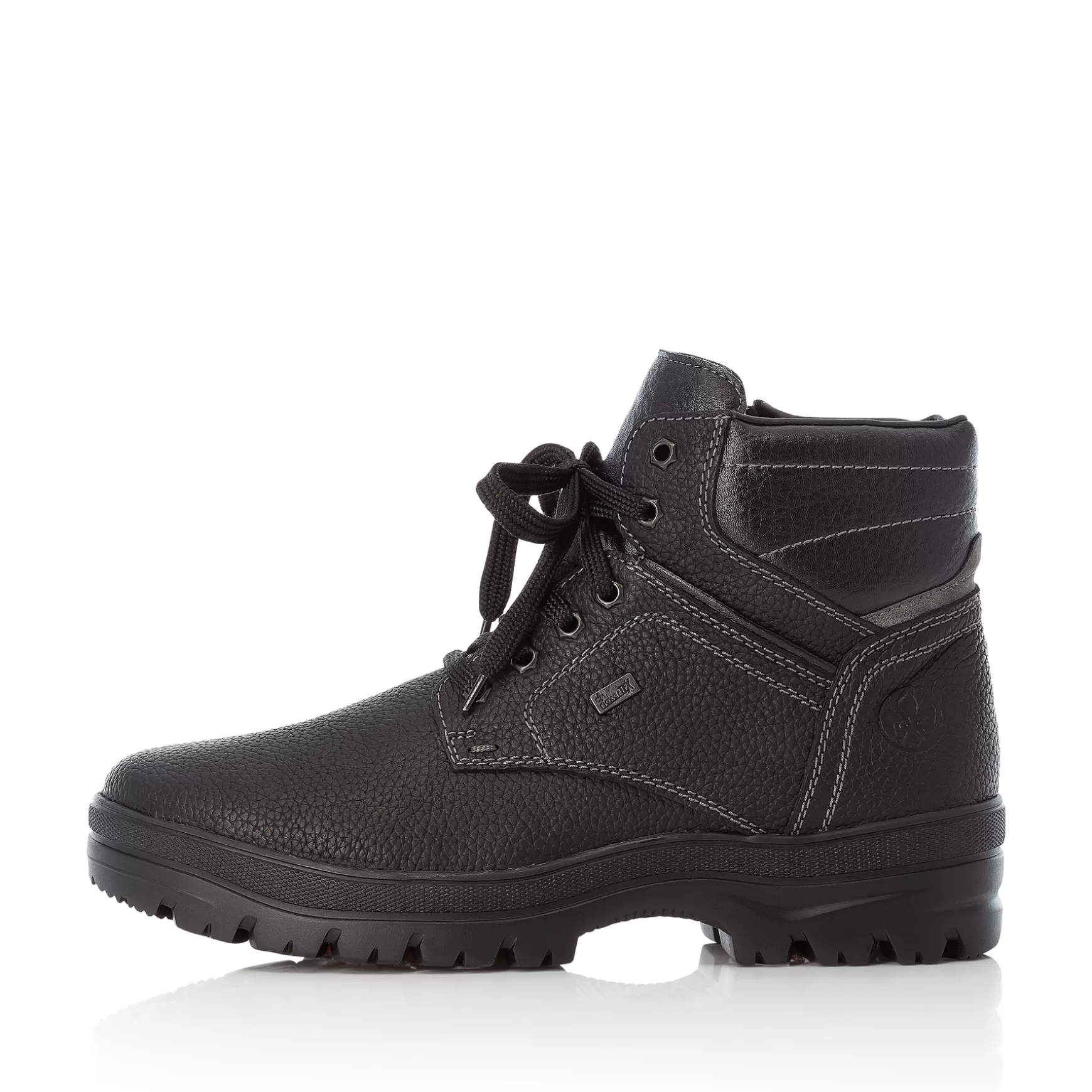 Men'S Corded Boots Deep Black-Rieker Sale