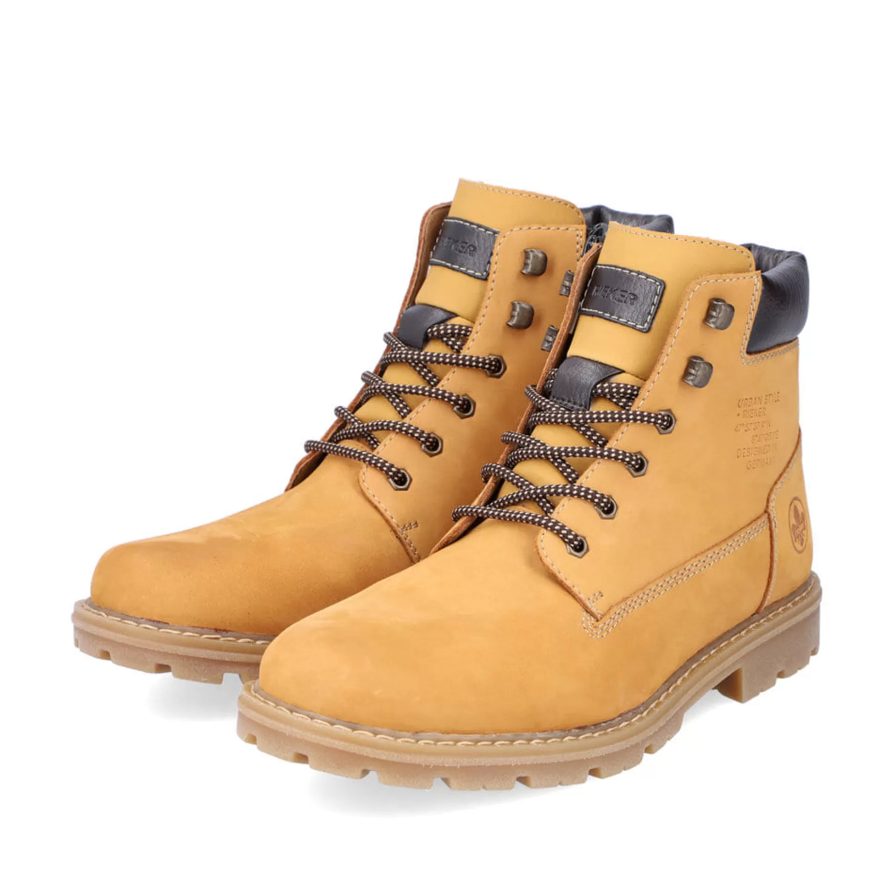 Men'S Corded Boots Golden Yellow-Rieker Cheap