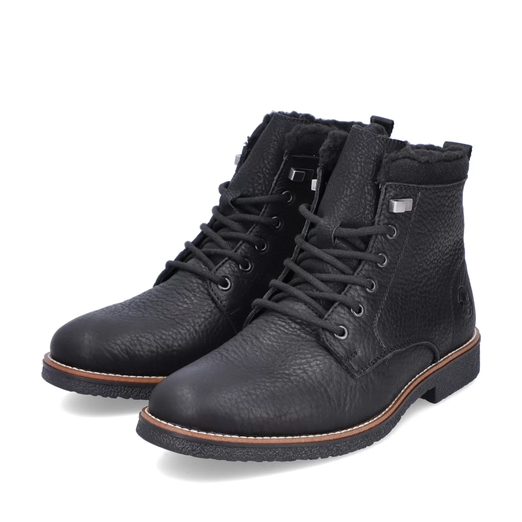 Men'S Corded Boots Graphite Black-Rieker Online