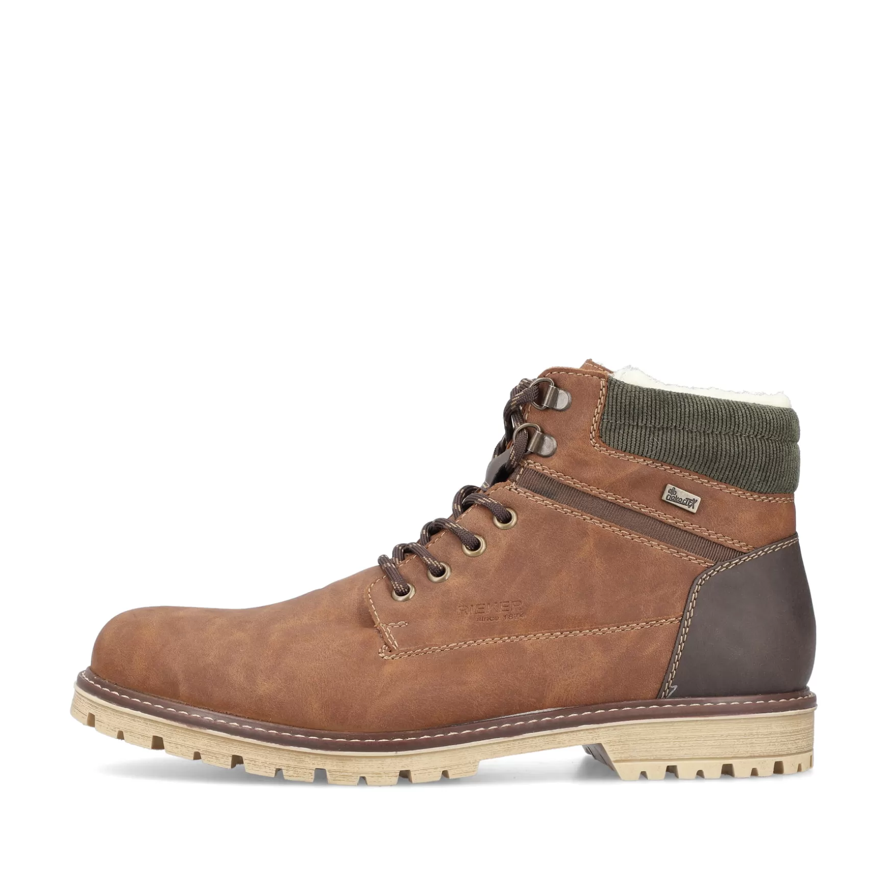 Men'S Corded Boots Light Brown-Rieker Shop