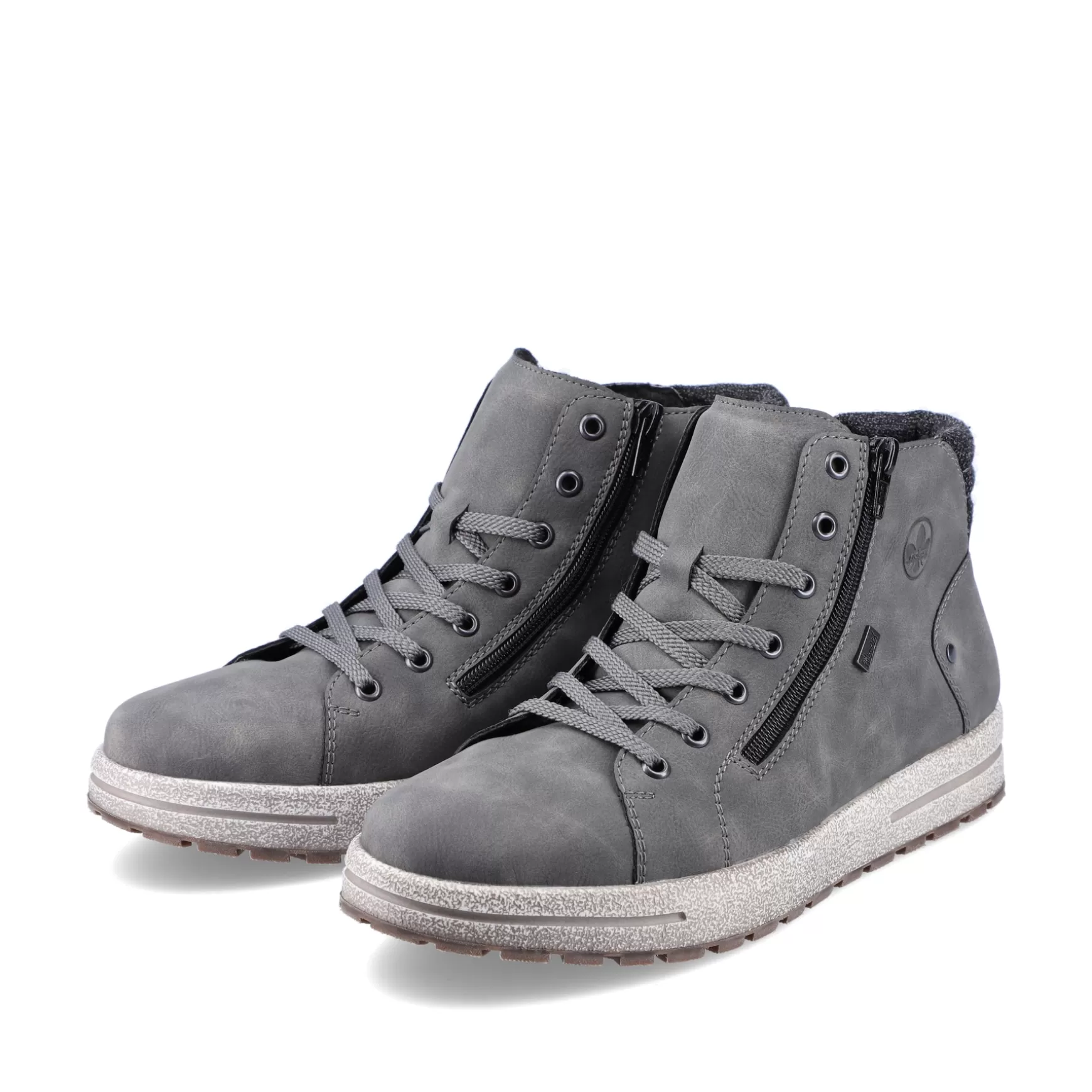 Men'S Corded Boots Moon Grey-Rieker Outlet