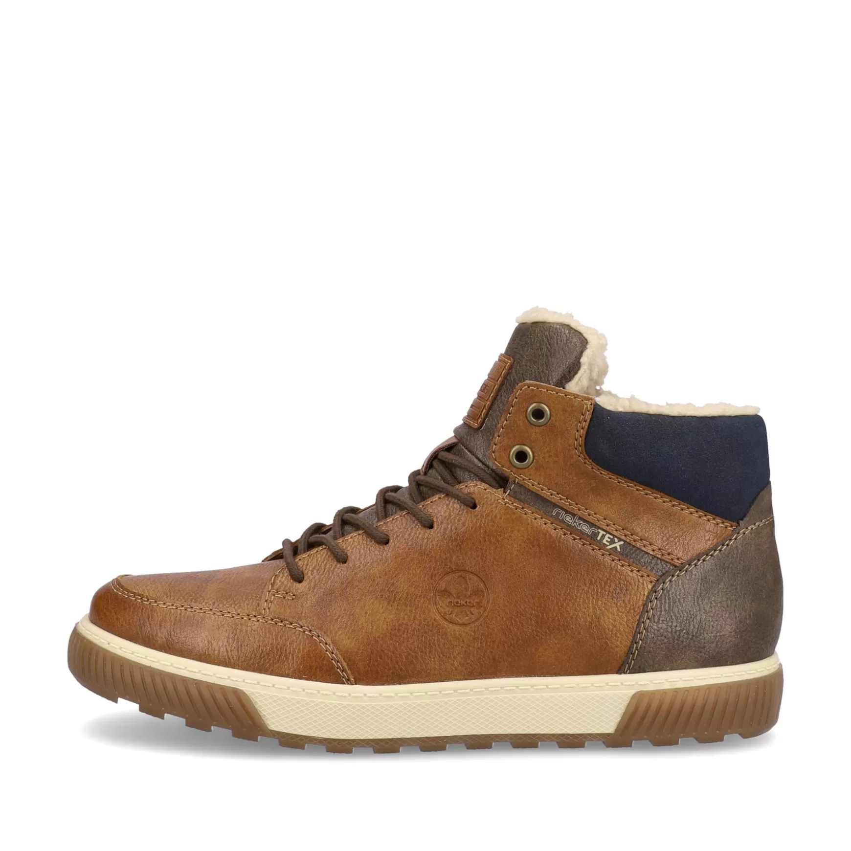 Men'S Corded Boots Nougat Brown-Rieker Outlet