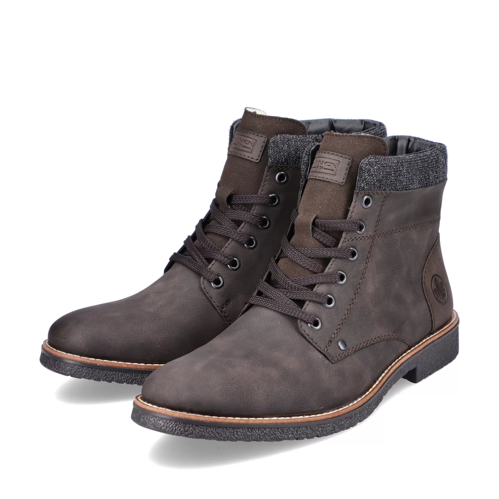 Men'S Corded Boots, Nut Brown-Rieker Outlet