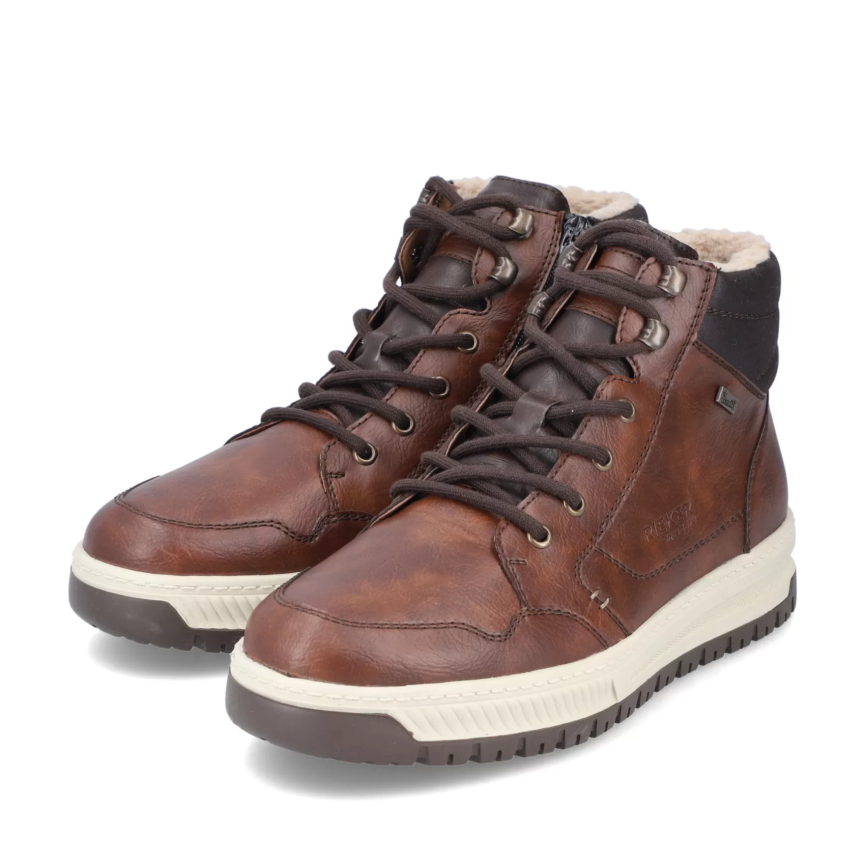 Men'S Corded Boots, Nut Brown-Rieker Discount