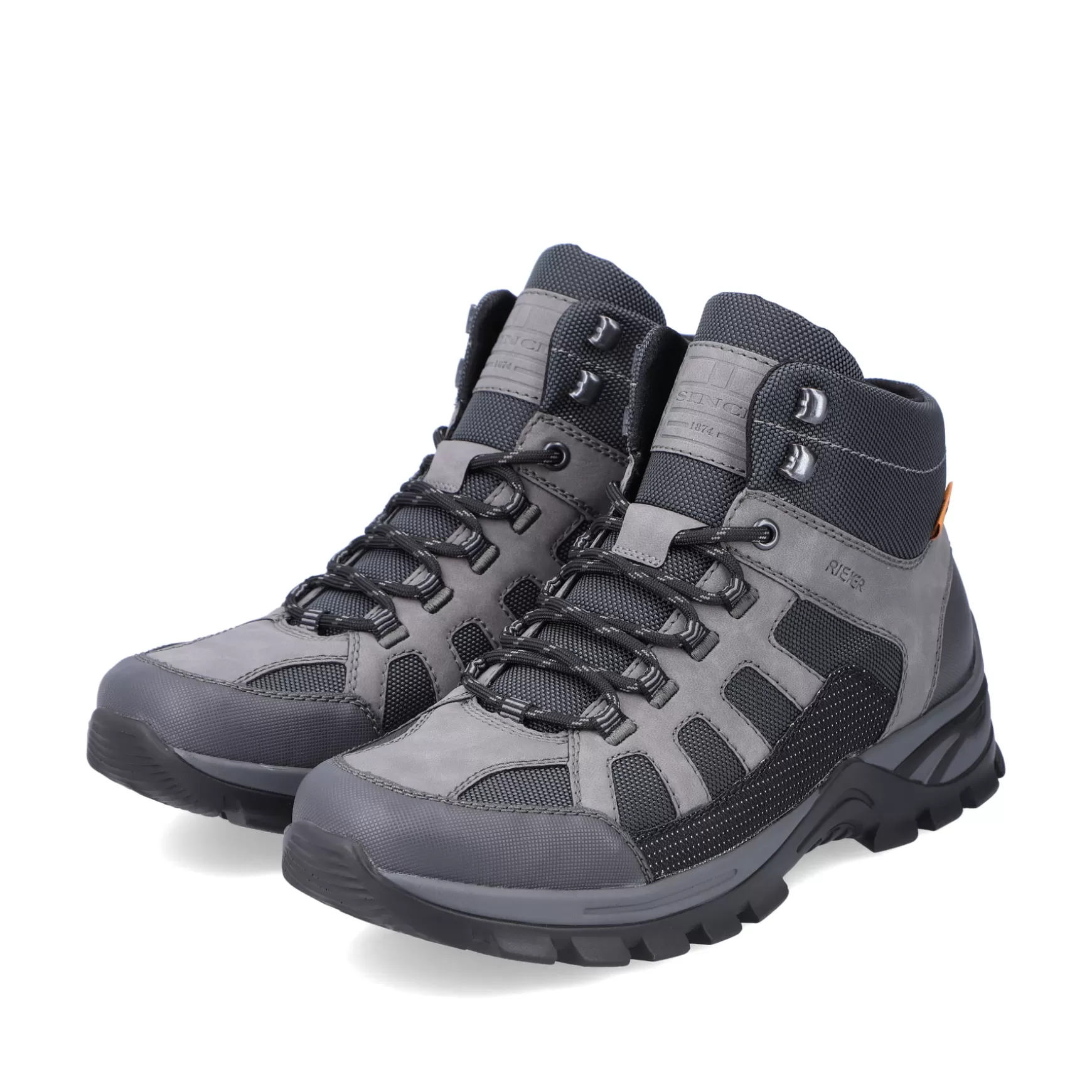 Men'S Corded Boots Platinum Gray-Rieker Outlet