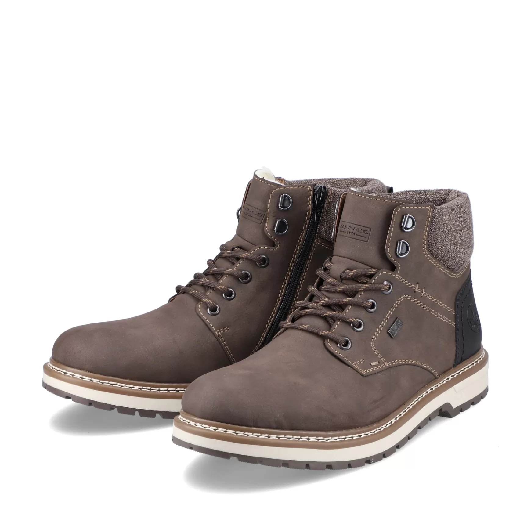 Men'S Corded Boots Tobacco Brown-Rieker Hot