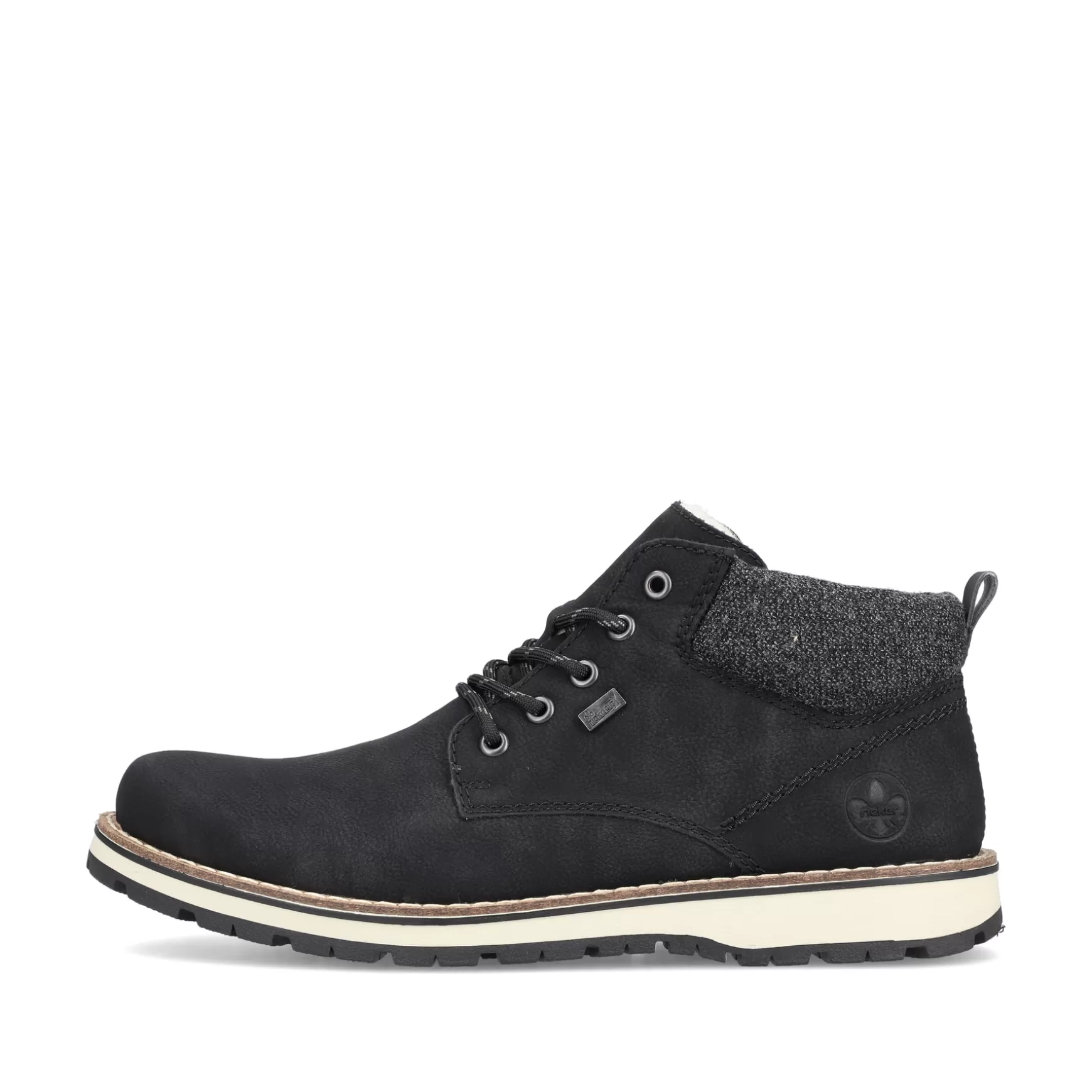 Men'S Corded Boots Urban Black-Rieker Hot