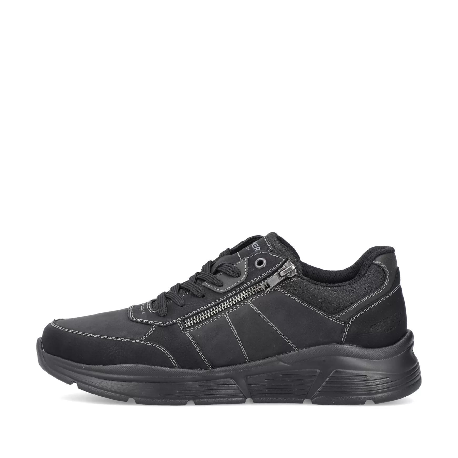 Men'S Lace-Up Shoes Asphalt Black-Rieker Best Sale