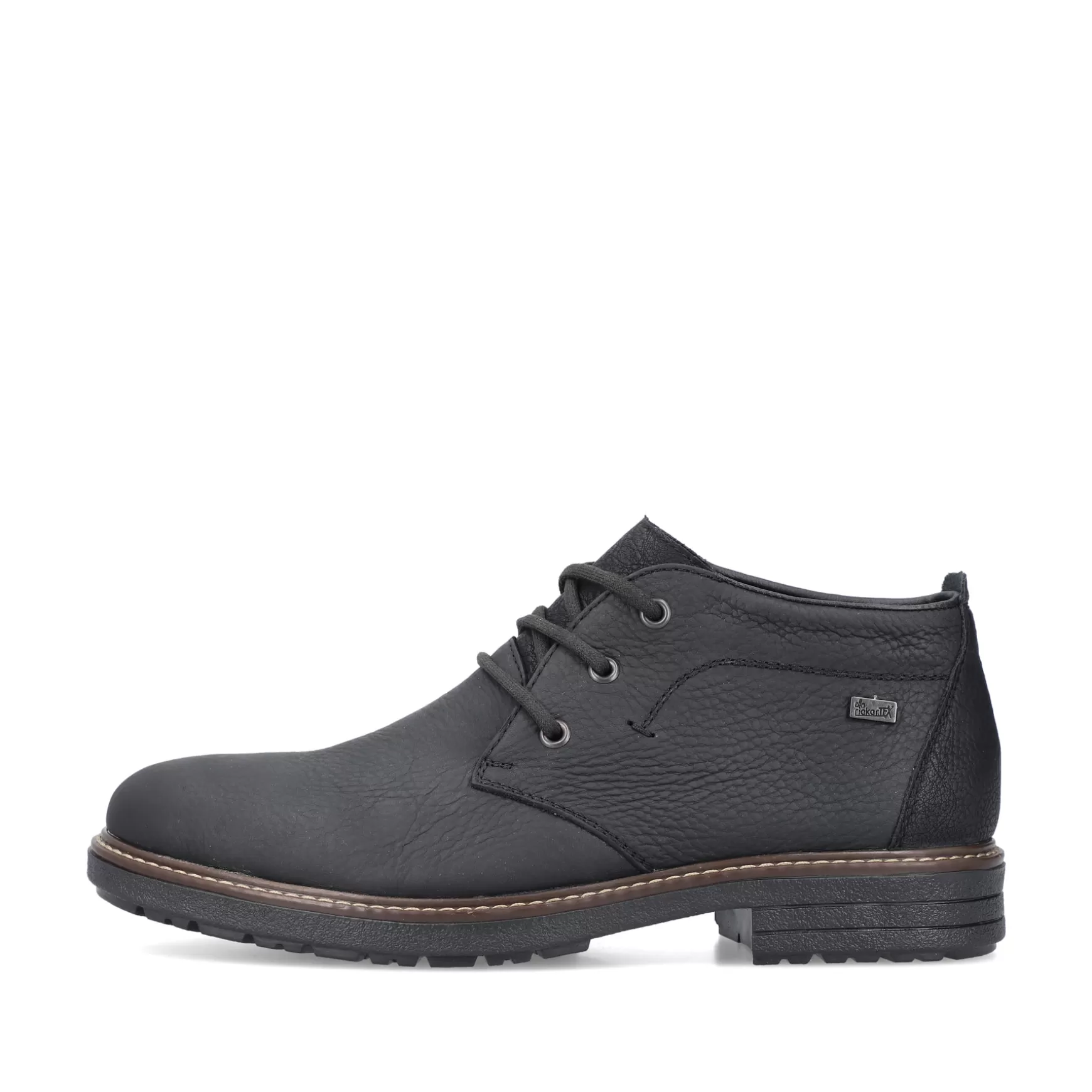 Men'S Lace-Up Shoes Asphalt Black-Rieker Sale