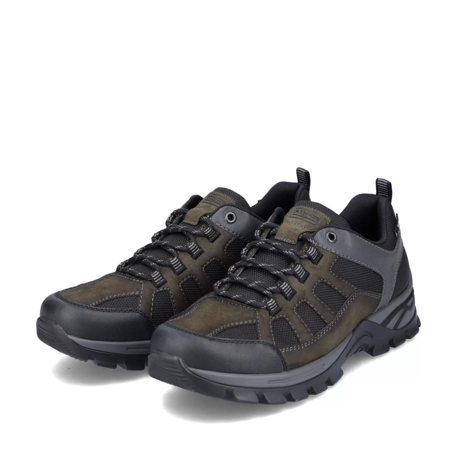 Men'S Lace-Up Shoes Cactus Green-Rieker Clearance