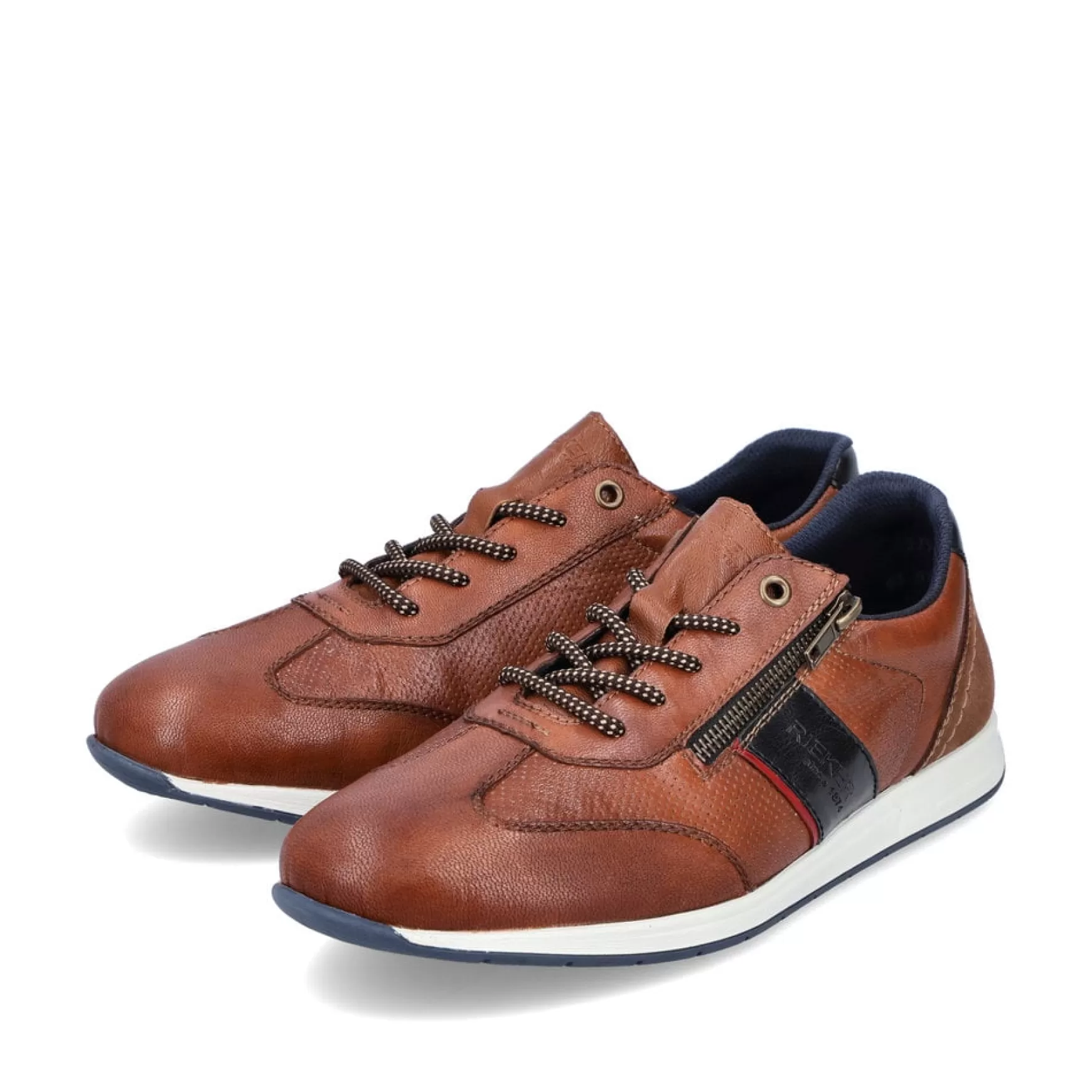 Men'S Lace-Up Shoes Caramel Brown-Rieker Clearance