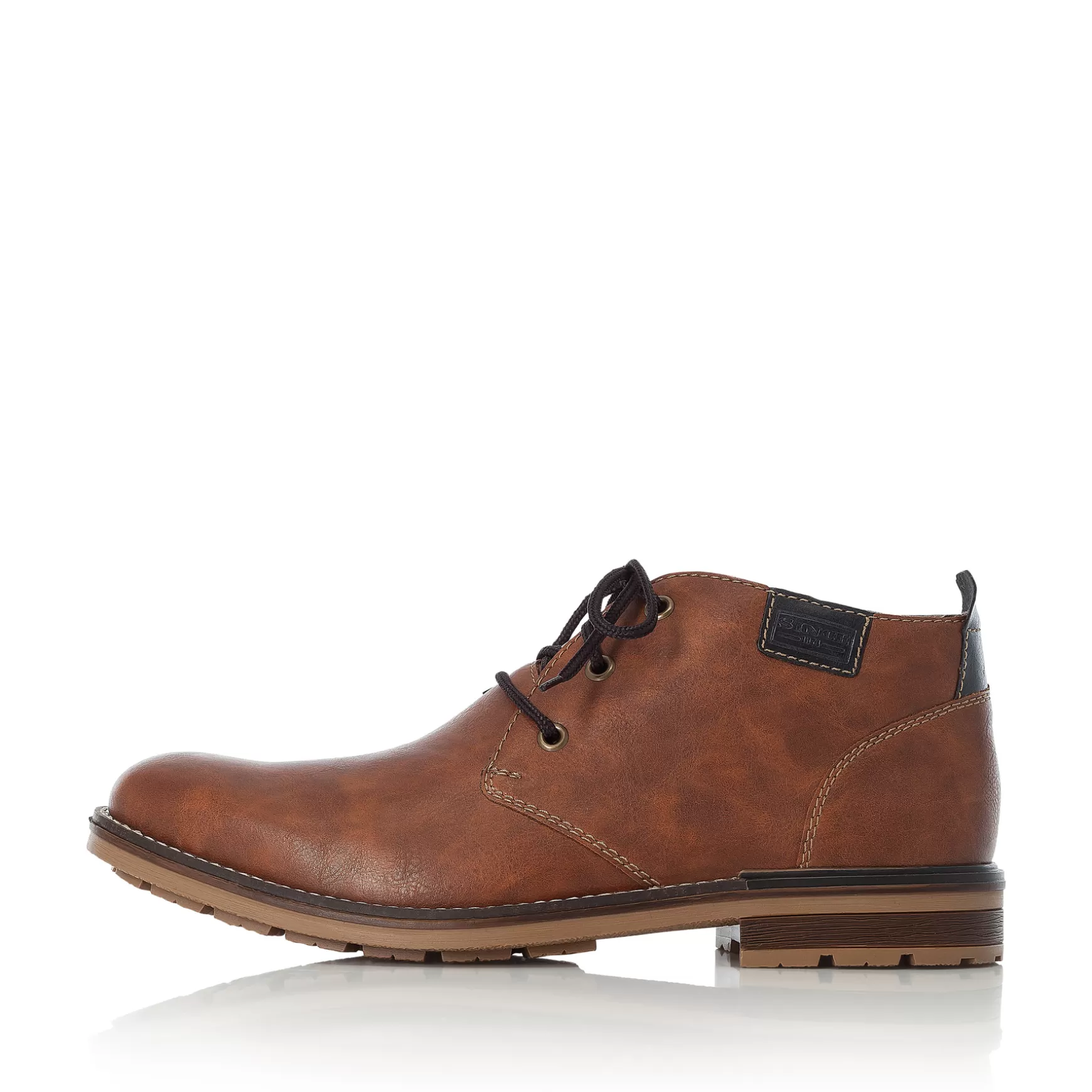 Men'S Lace-Up Shoes Caramel Brown-Rieker Online