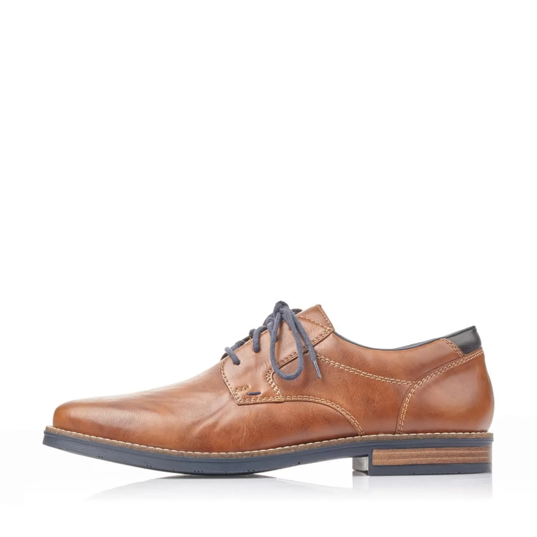 Men'S Lace-Up Shoes Caramel Brown-Rieker Discount