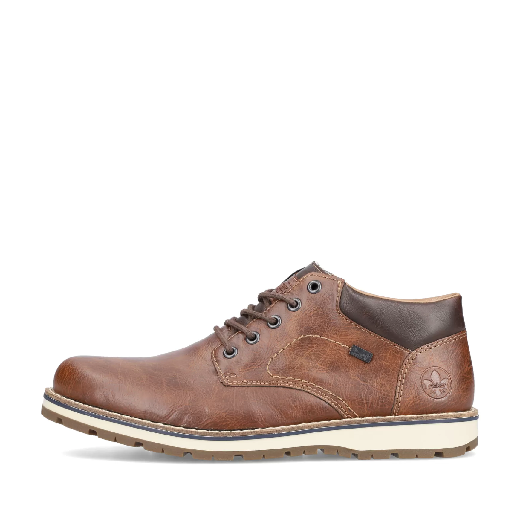 Men'S Lace-Up Shoes Caramel Brown-Rieker Online