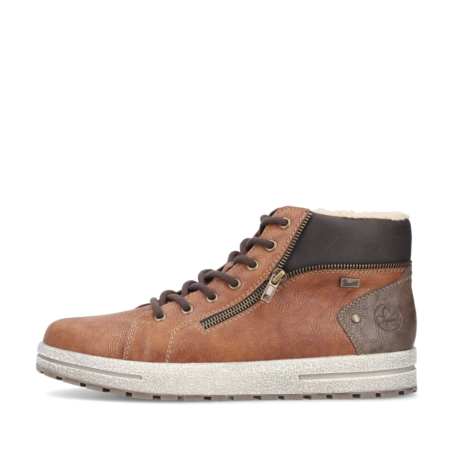 Men'S Lace-Up Shoes Caramel Brown-Rieker Best Sale