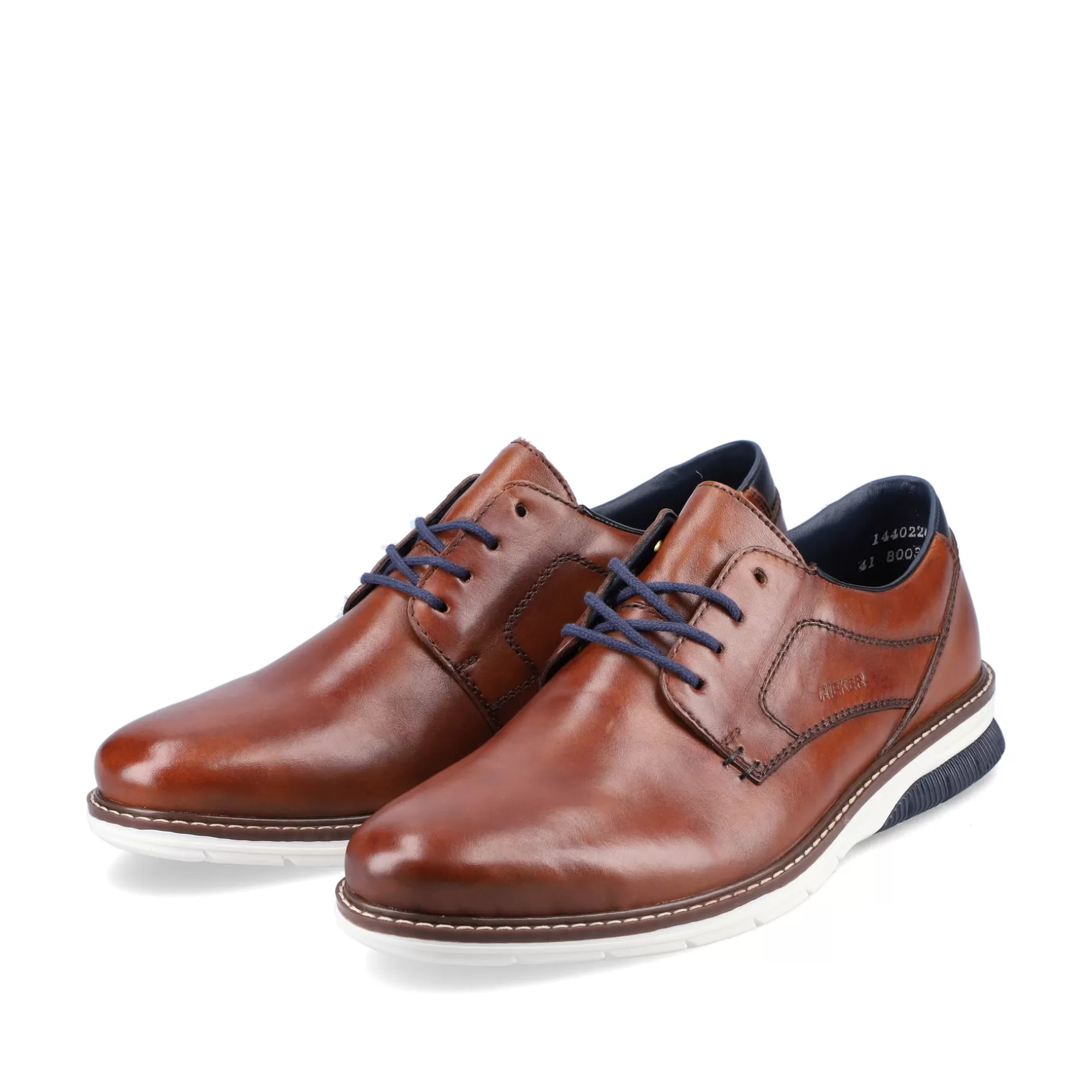 Men'S Lace-Up Shoes Chestnut Brown-Rieker Outlet