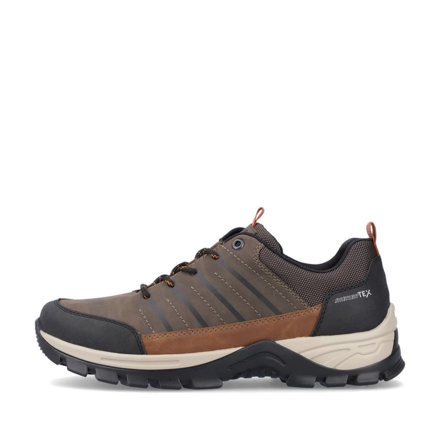 Men'S Lace-Up Shoes Chestnut Brown-Rieker Best