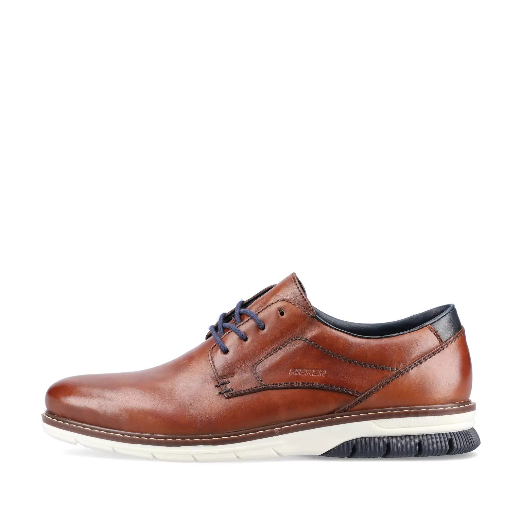 Men'S Lace-Up Shoes Chestnut Brown-Rieker Outlet