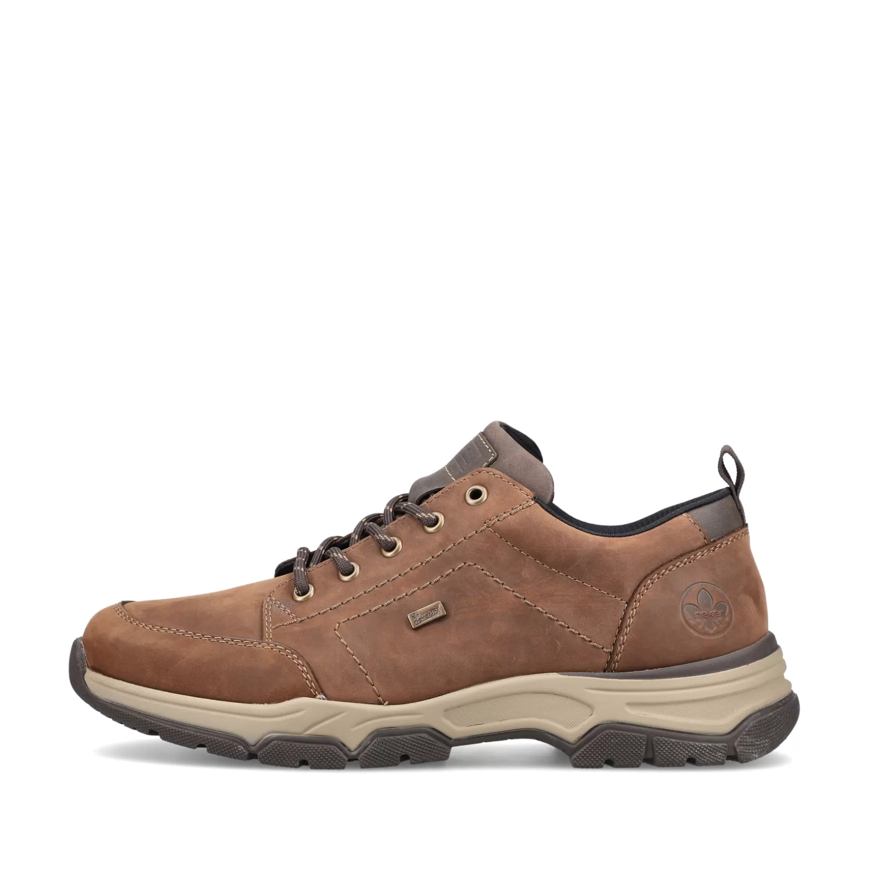 Men'S Lace-Up Shoes Cinnamon Brown-Rieker Online