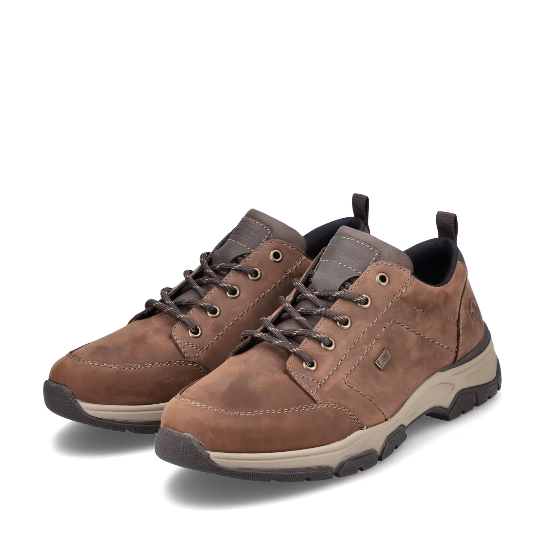 Men'S Lace-Up Shoes Cinnamon Brown-Rieker Online