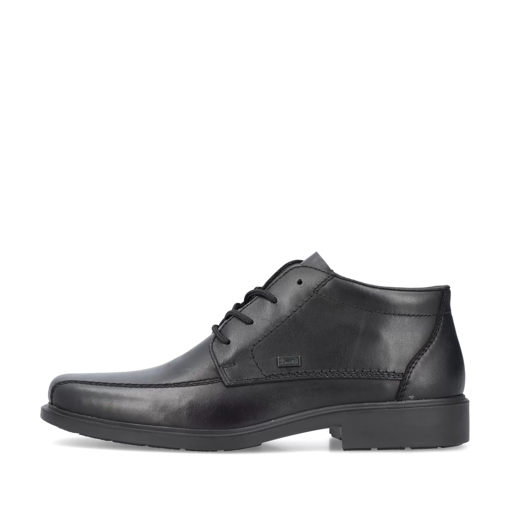 Men'S Lace-Up Shoes Glossy Black-Rieker Sale