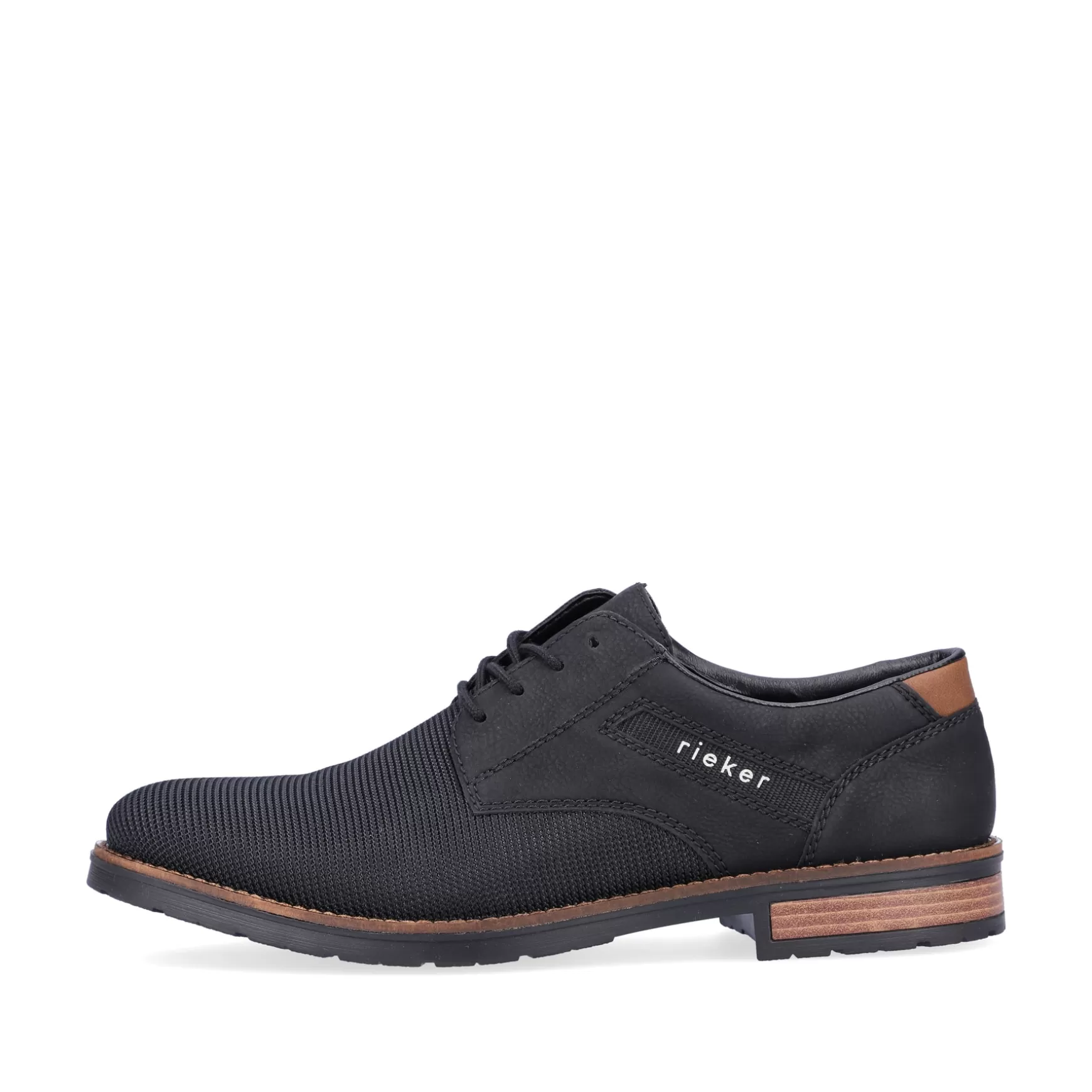 Men'S Lace-Up Shoes Graphite Black-Rieker Outlet